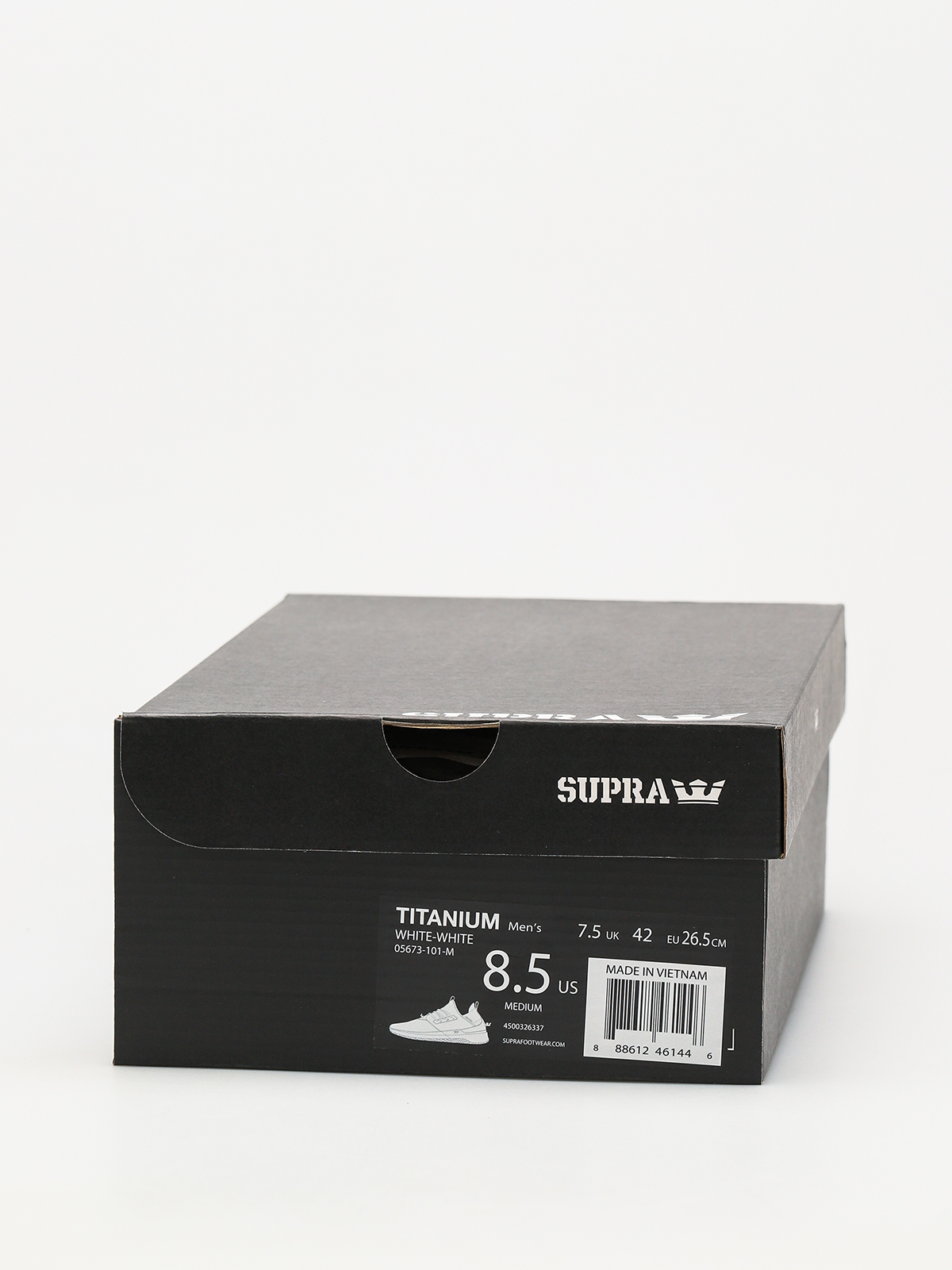 Boty Supra Titanium (white white)