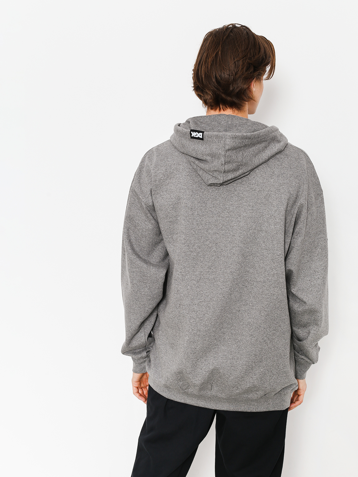 Mikina s kapucí DGK All Star HD (gunmetal)