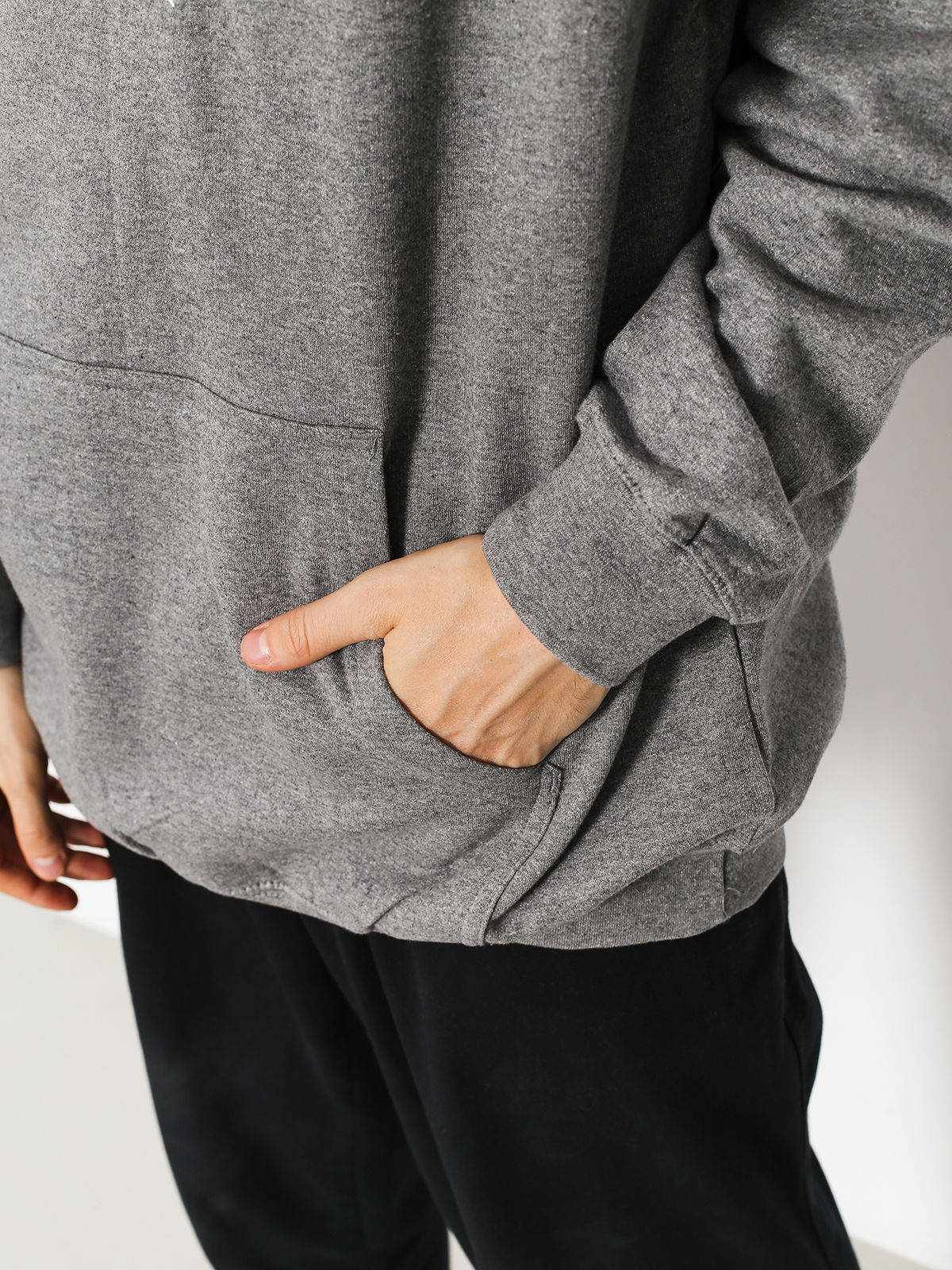 Mikina s kapucí DGK All Star HD (gunmetal)