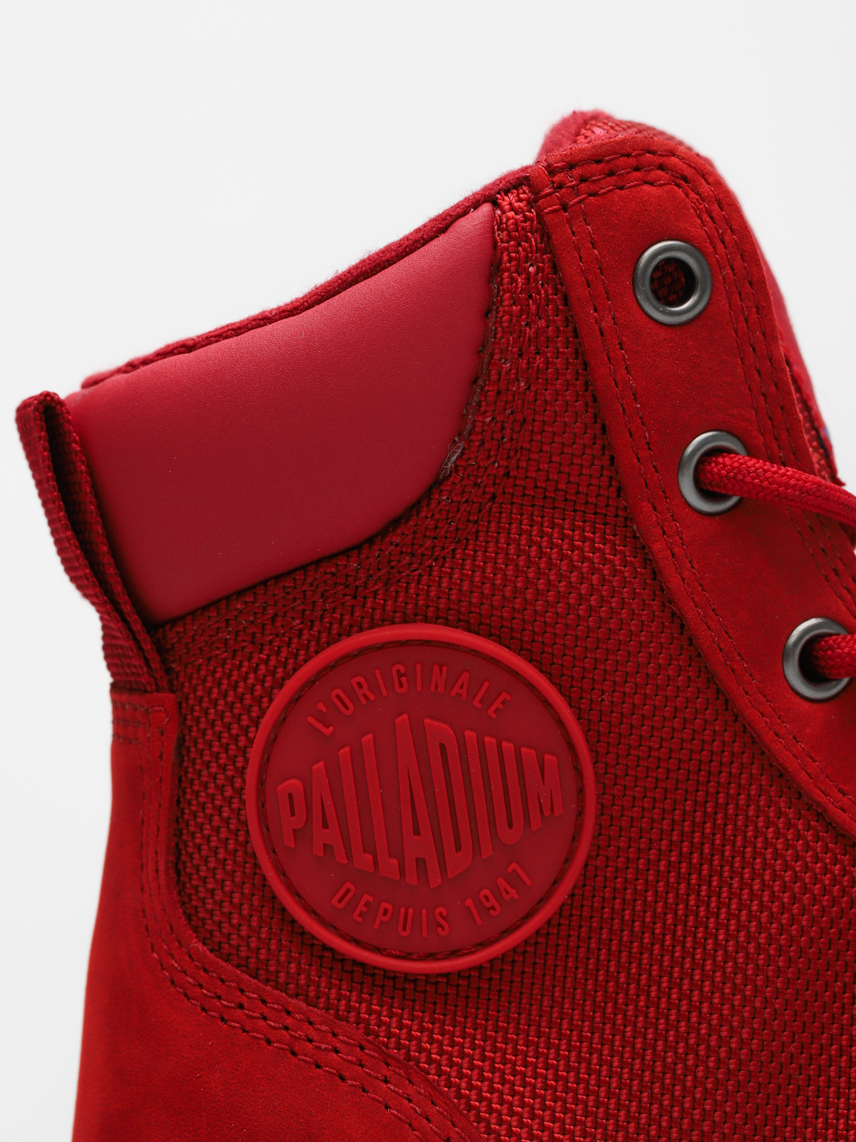 Boty Palladium Pampa Sport Cuf WPN (chevron/rio red)