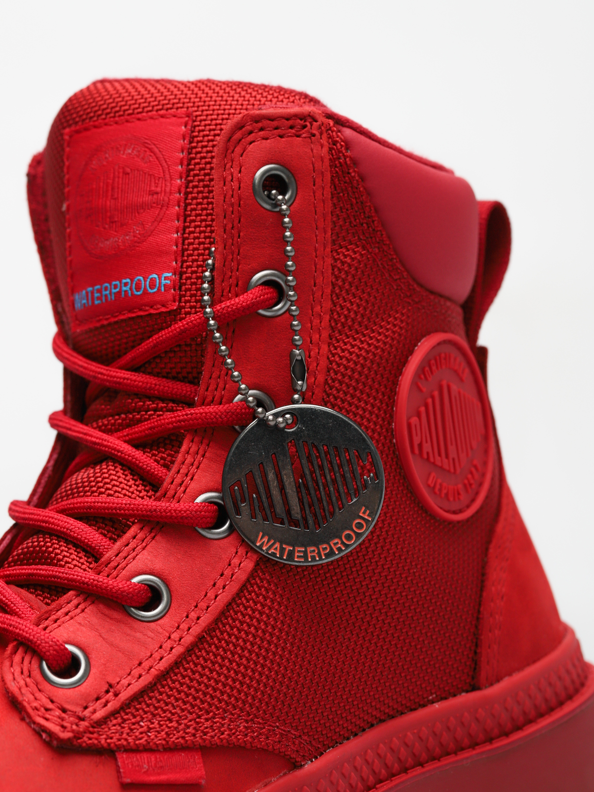 Boty Palladium Pampa Sport Cuf WPN (chevron/rio red)