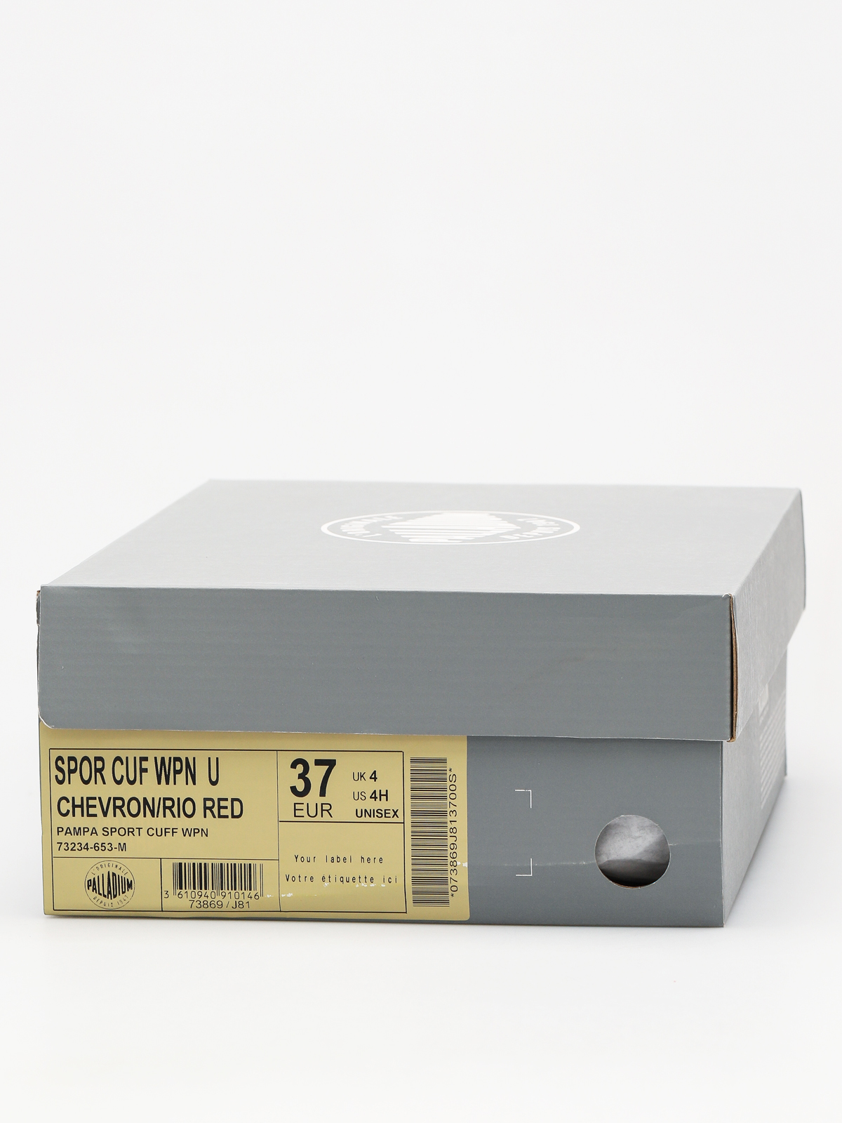 Boty Palladium Pampa Sport Cuf WPN (chevron/rio red)