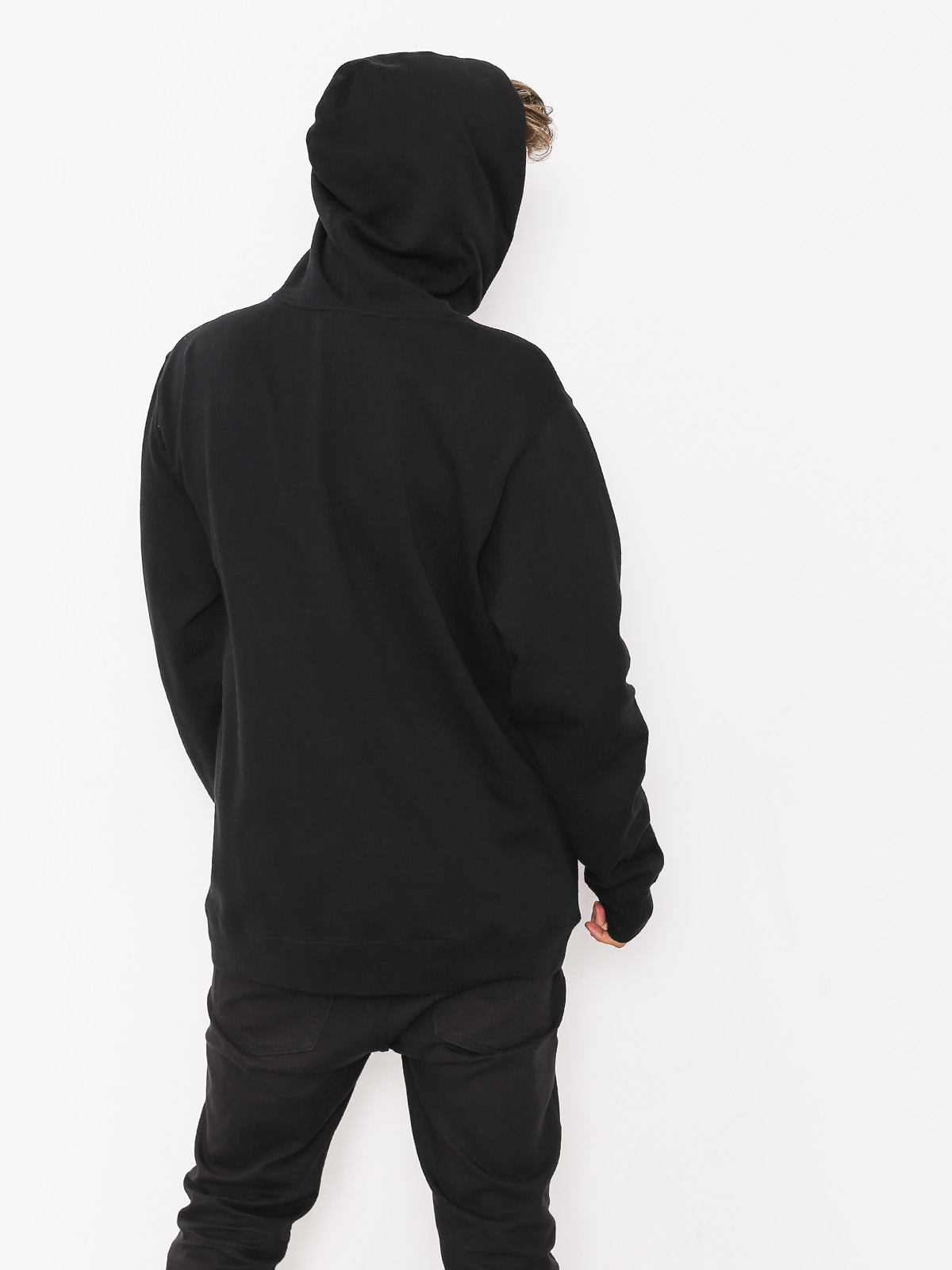 Mikina s kapucí RVCA Big Rvca HD (black)