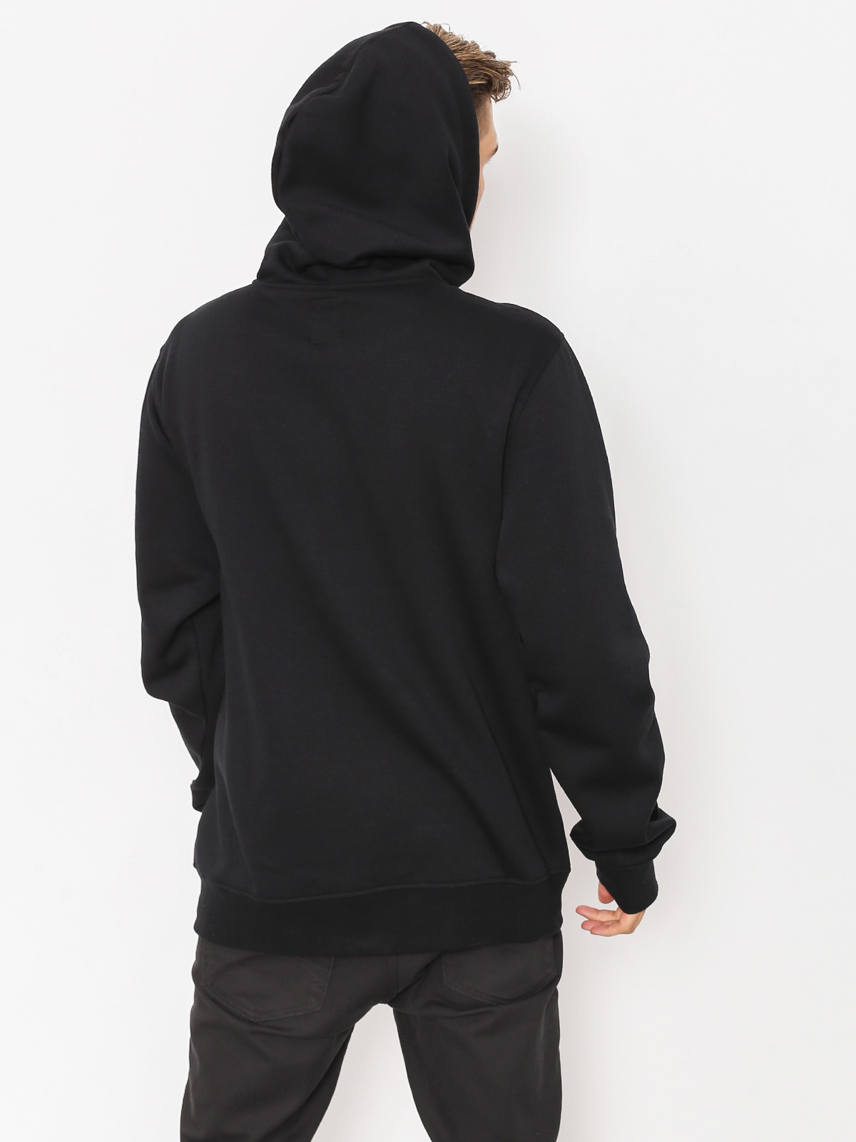 Mikina s kapucí Element Vertical ZHD (flint black)