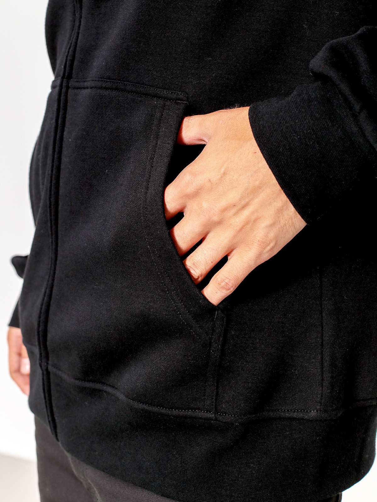 Mikina s kapucí Element Vertical ZHD (flint black)