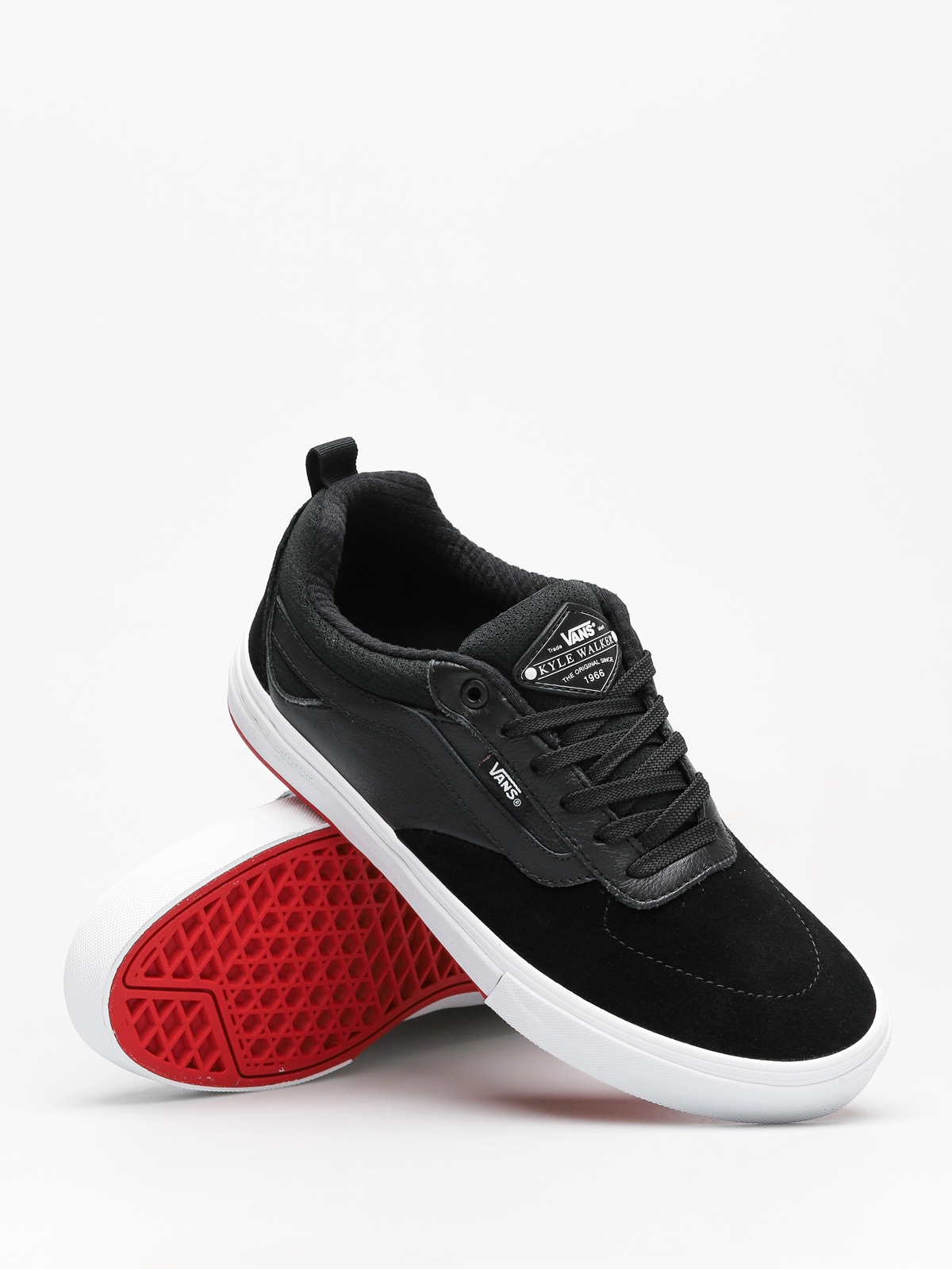 Vans kyle walker hot sale pro black red