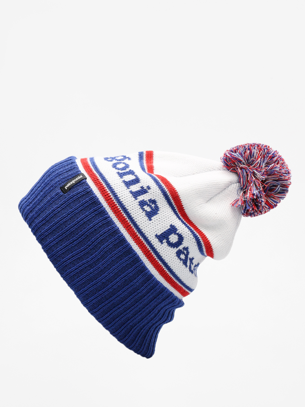 Čepice Patagonia Powder Town Beanie (park stripe viking blue)