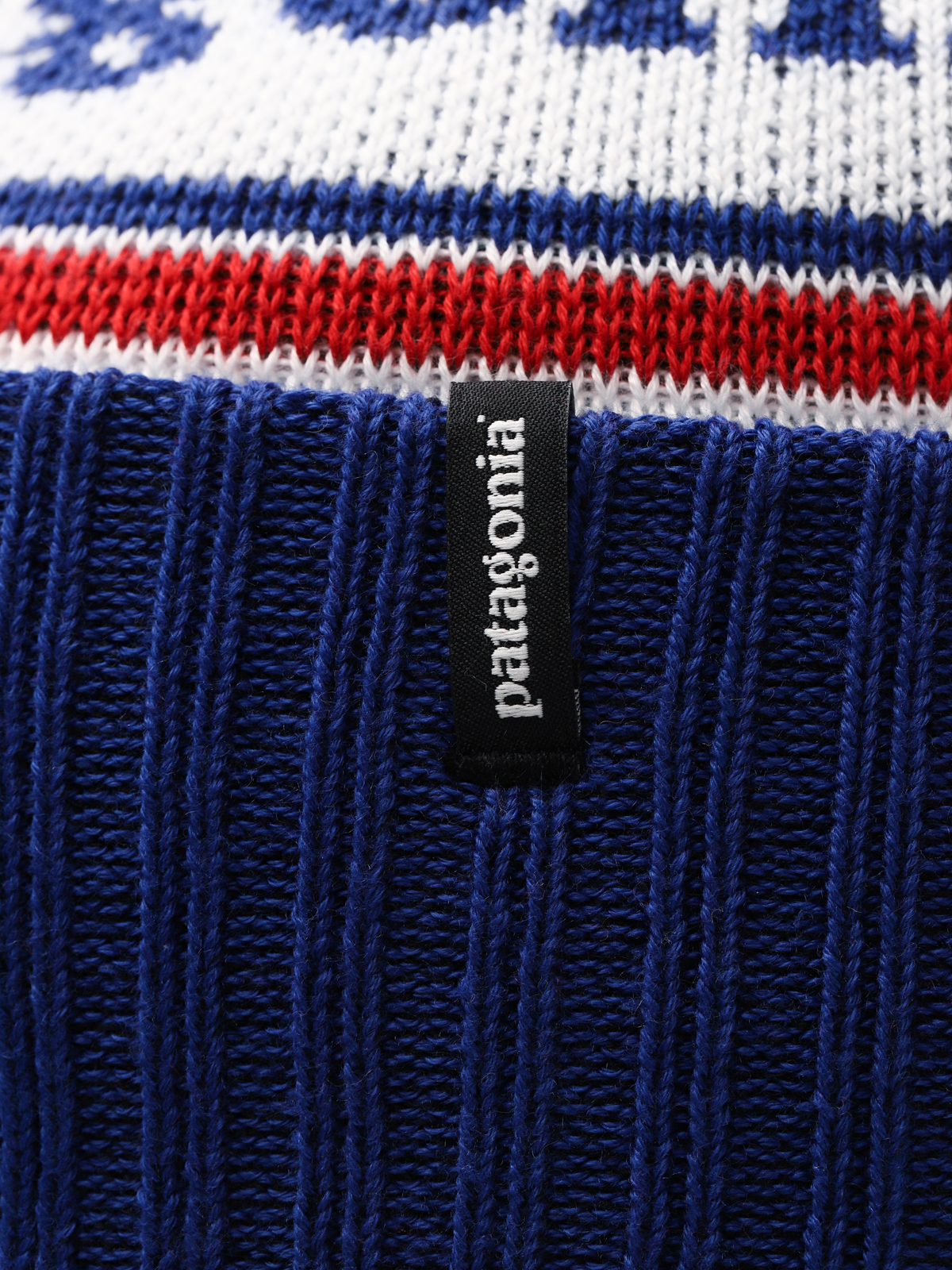 Čepice Patagonia Powder Town Beanie (park stripe viking blue)