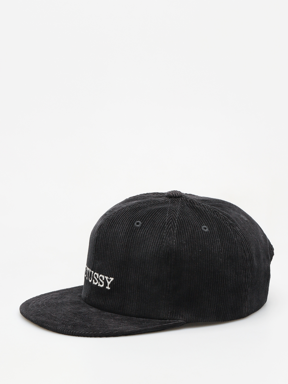Kšiltovka Stussy Washed Cord HD (black)