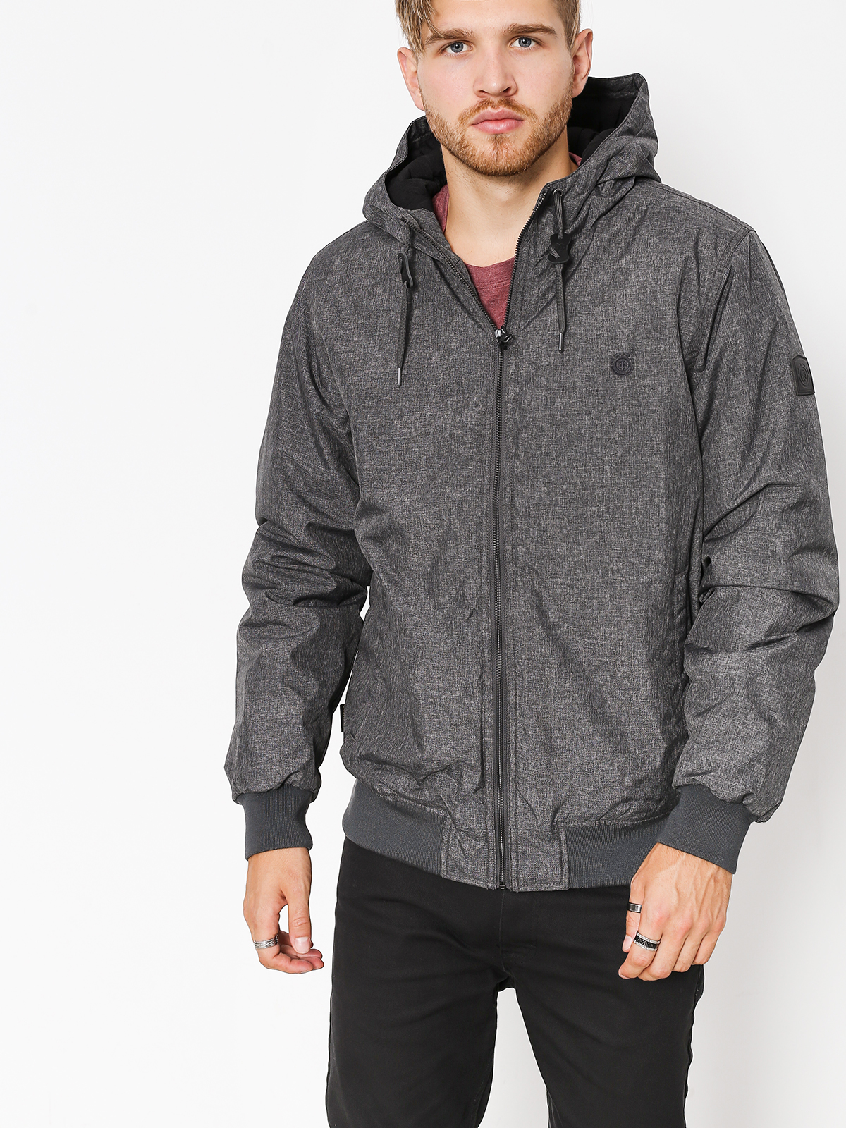 Bunda Element Dulcey (flint black htr)