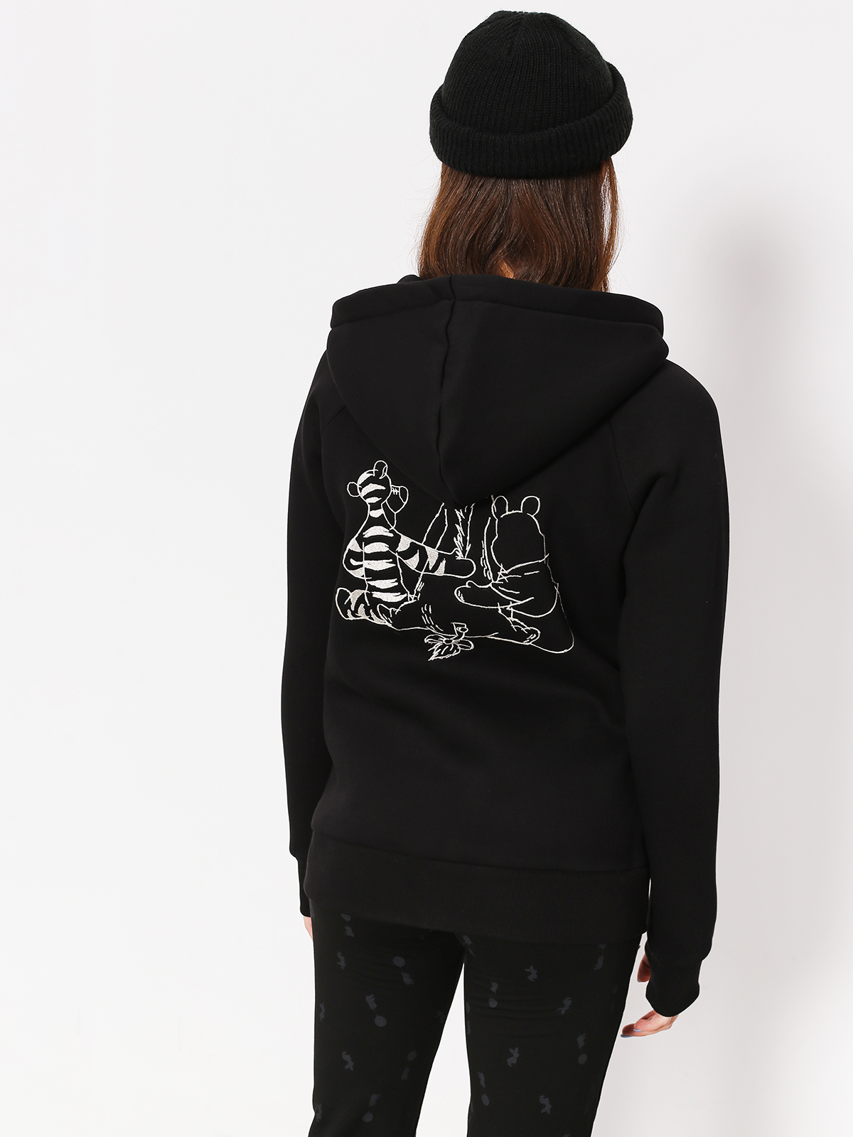 Mikina s kapucí Femi Stories x Disney Gang ZHD Wmn (blk)