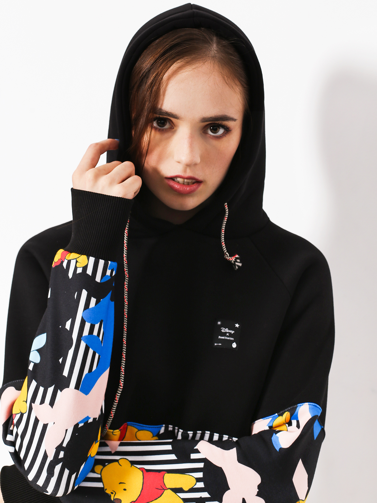 Mikina s kapucí Femi Stories x Disney Delic ZHD Wmn (wtp)