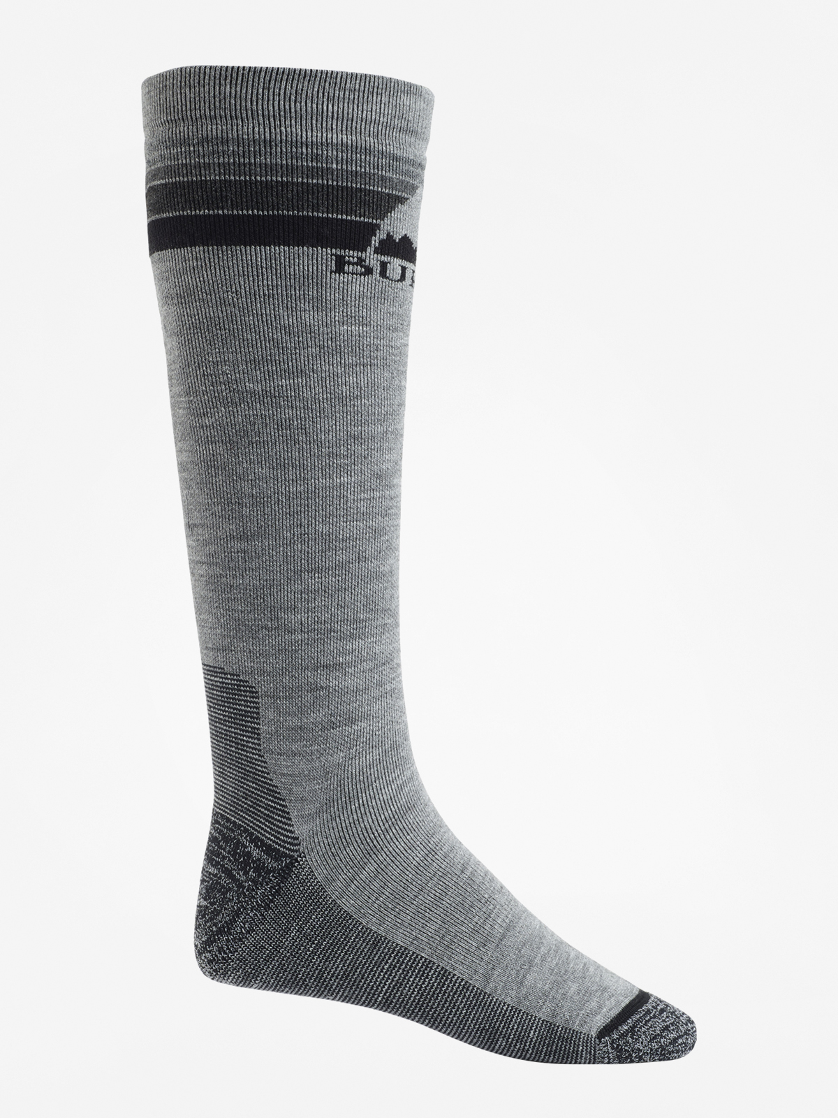 Ponožky Burton Emblem Midweight (gray heather)