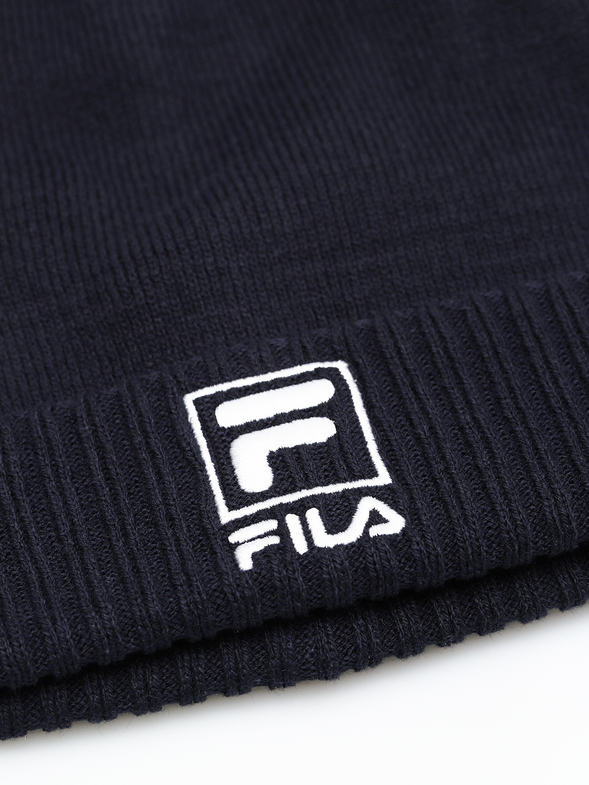 Čepice Fila Slouchy F Box Beanie (black iris)