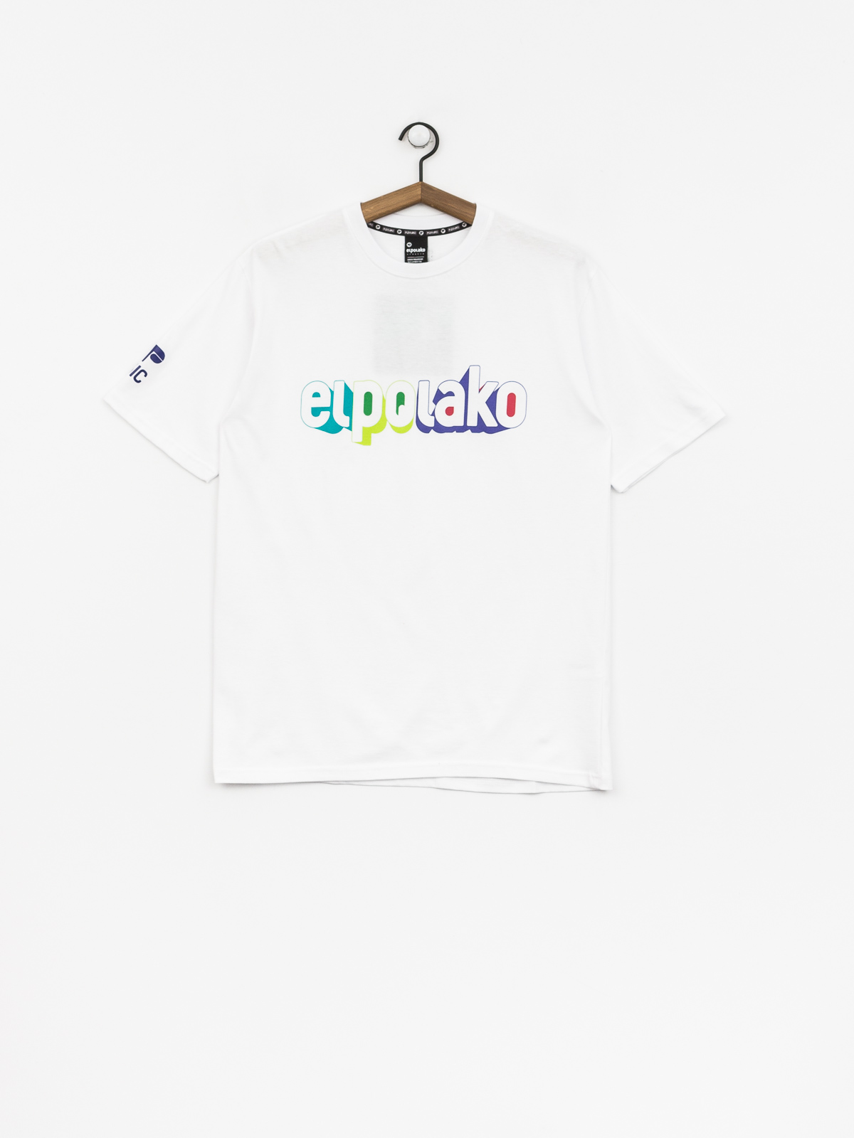Tričko El Polako 3D (white)
