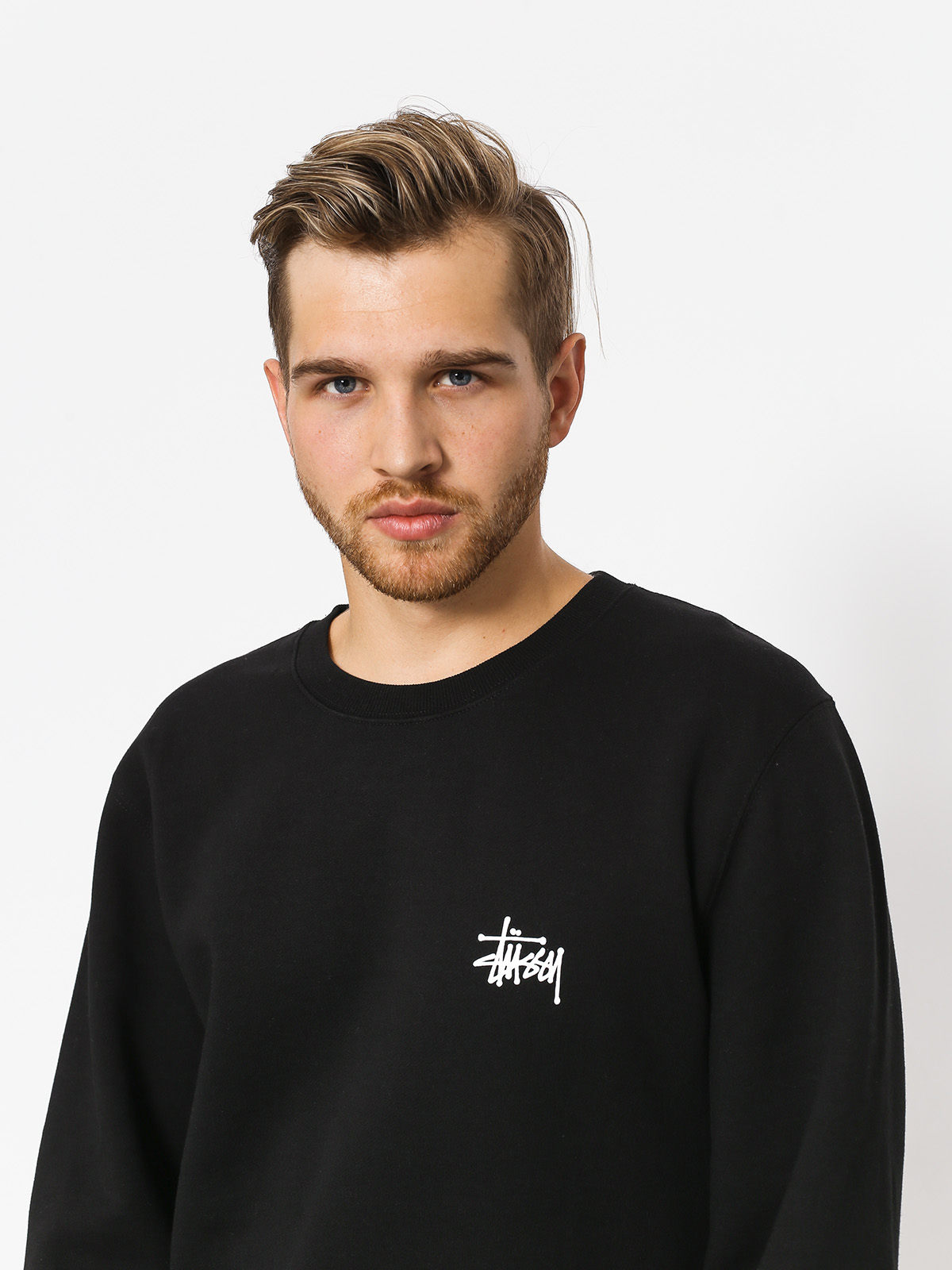 Mikina stussy basic black 