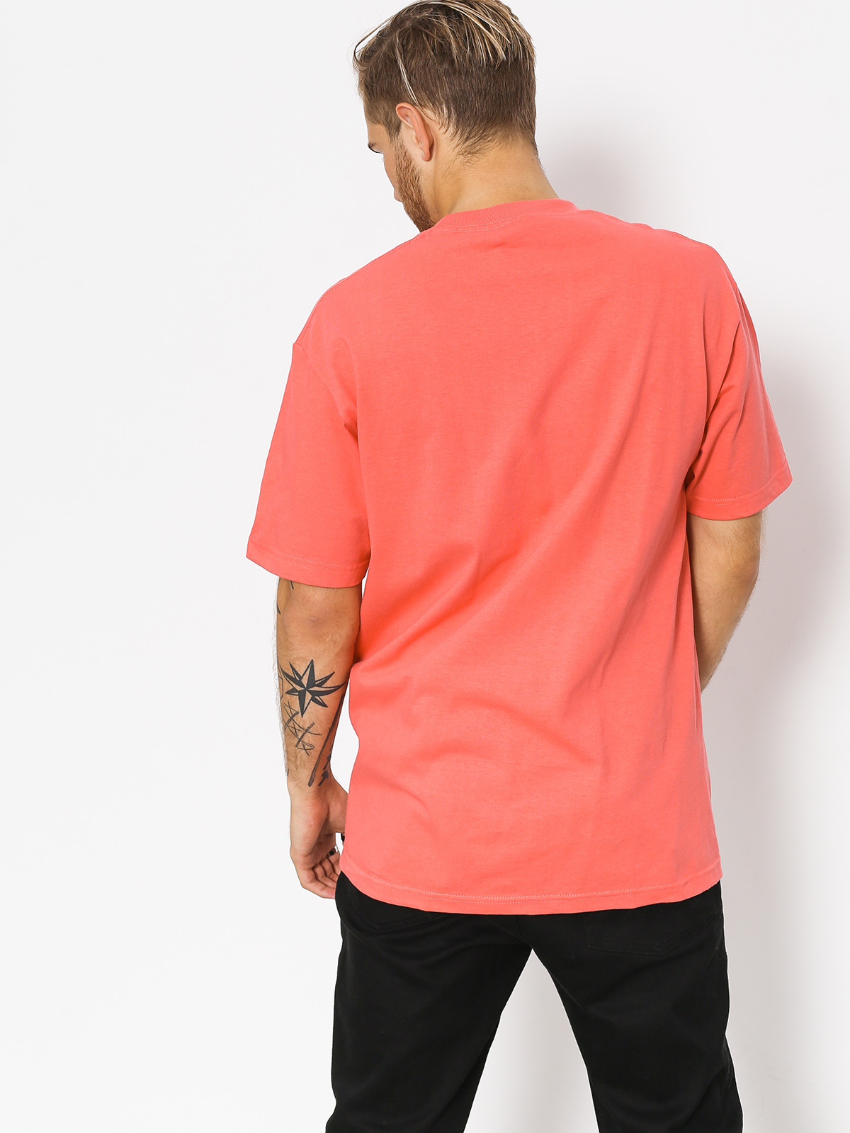 Tričko Primitive Shutter (coral)