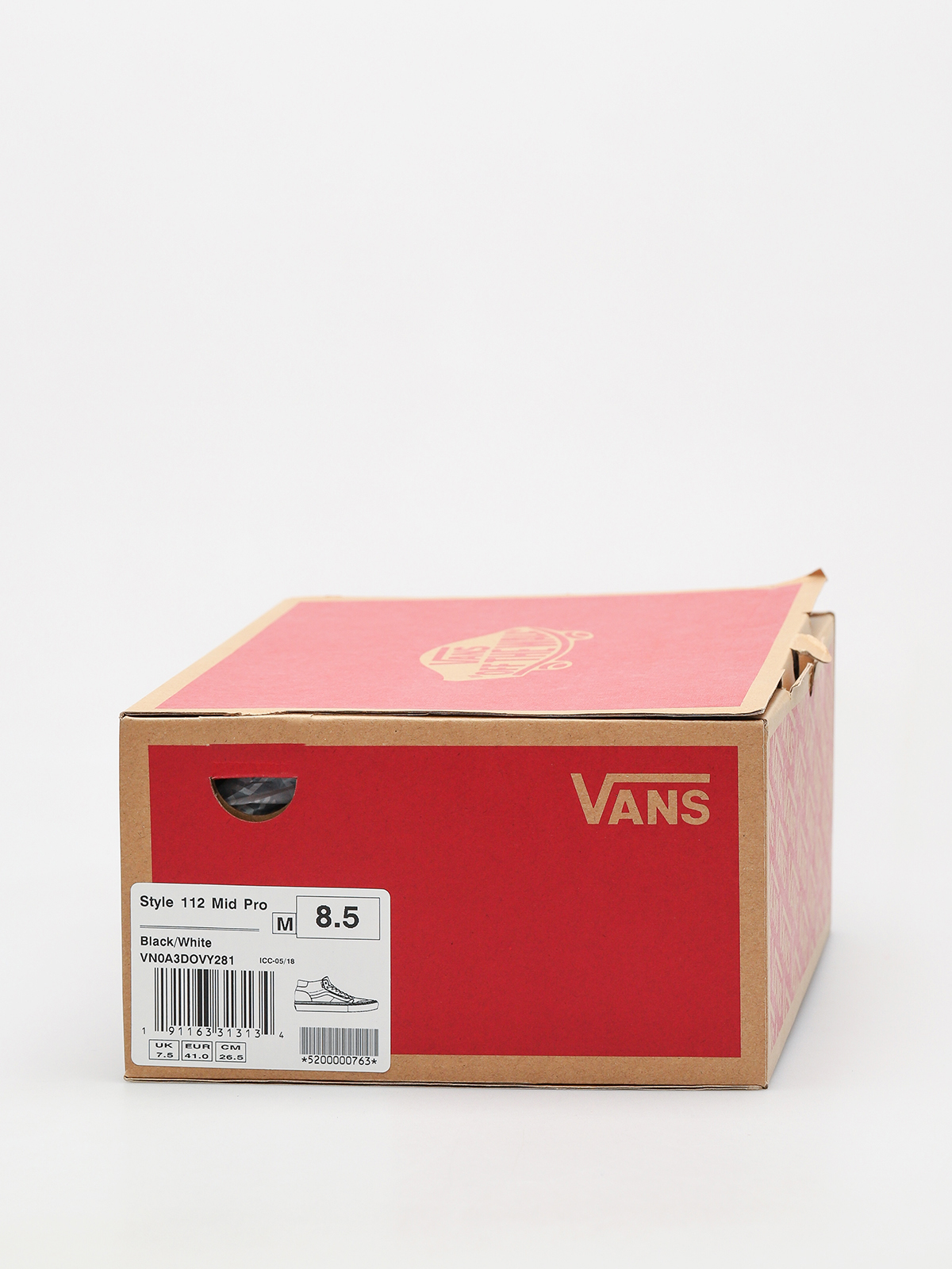 Boty Vans Style 112 Mid Pro (black/white)