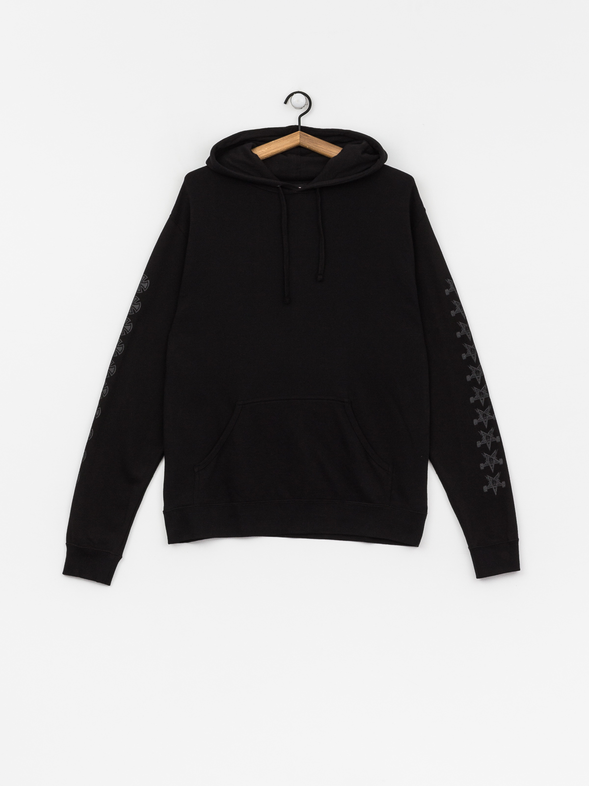 Mikina s kapucí Independent x Thrasher Pentagram Cross HD (black)