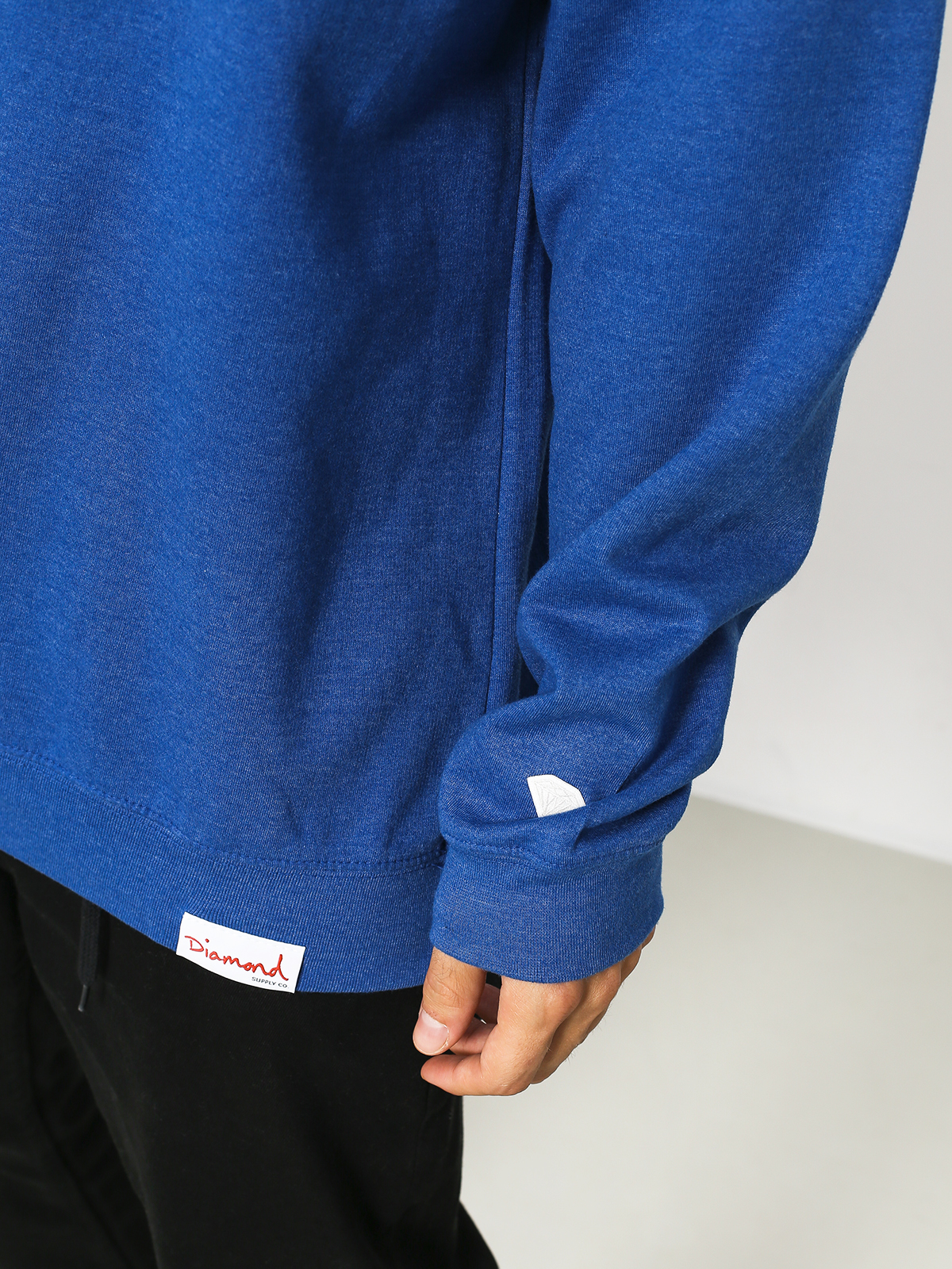 Mikina Diamond Supply Co. Hand Signs (royal)