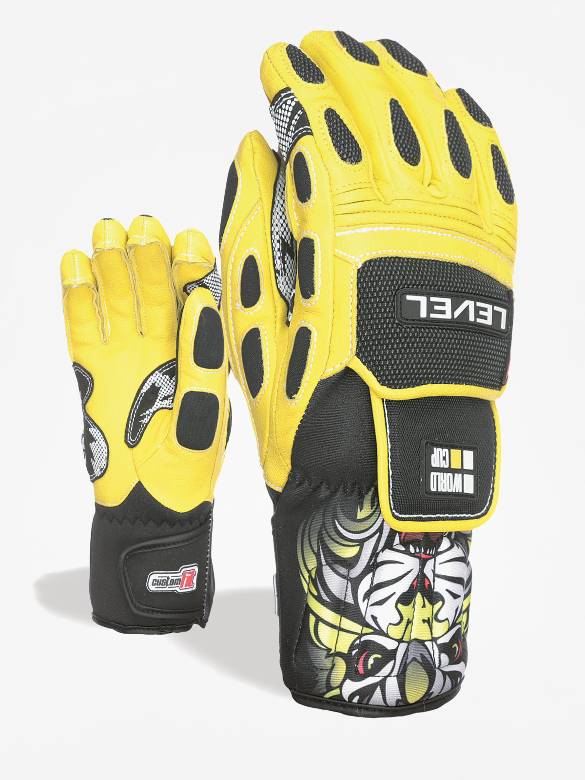 Rukavice Level Worldcup Jr Cf (yellow)