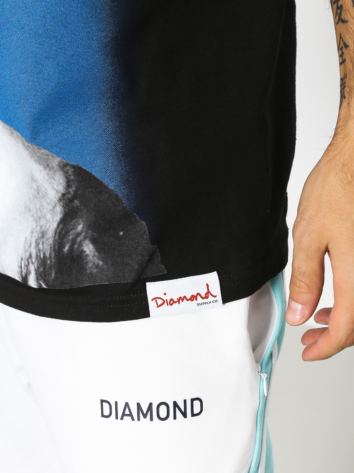 Tričko Diamond Supply Co. Face Down (black)