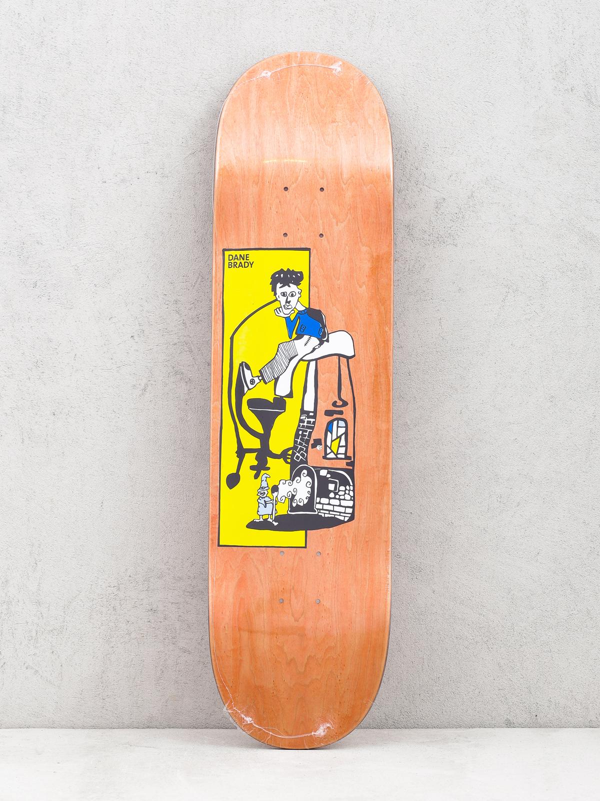 Deska Polar Skate Dane Brady Pizza Oven (orange)