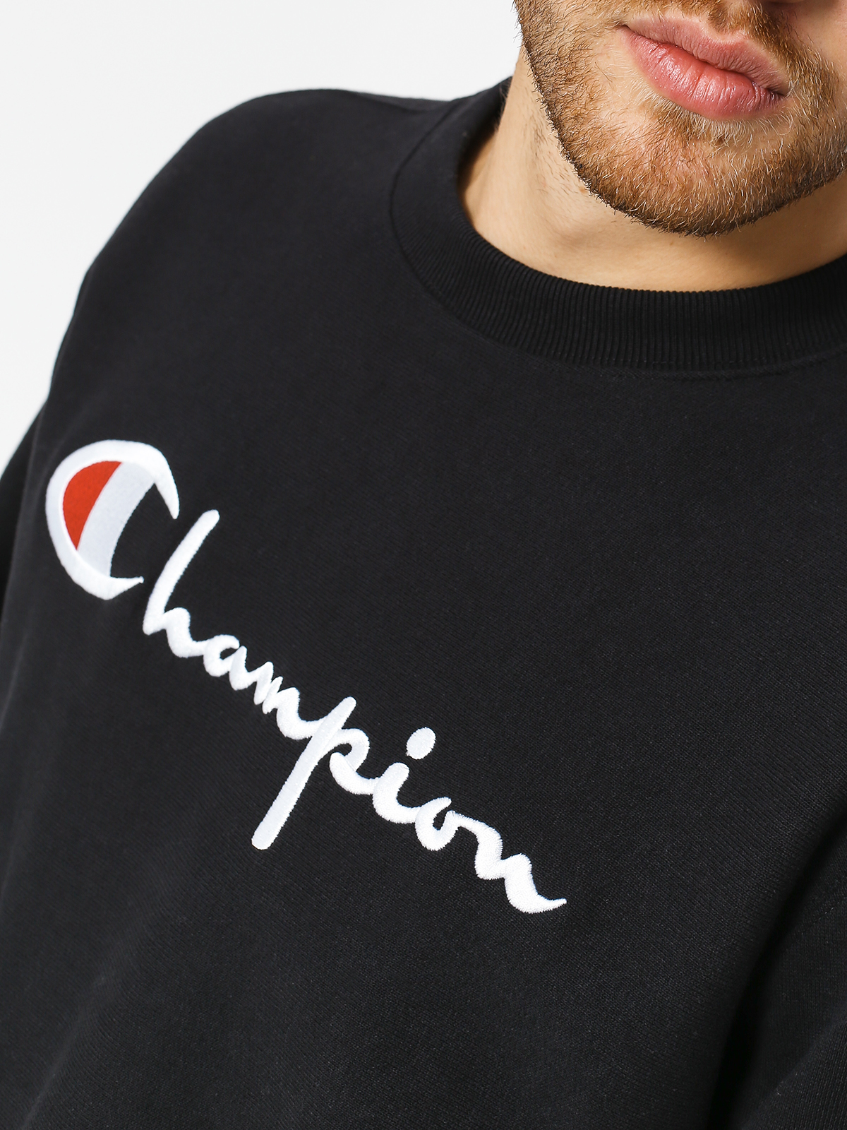 Mikina Champion Premium Reverse Weave Big Logo Crewneck (nbk)