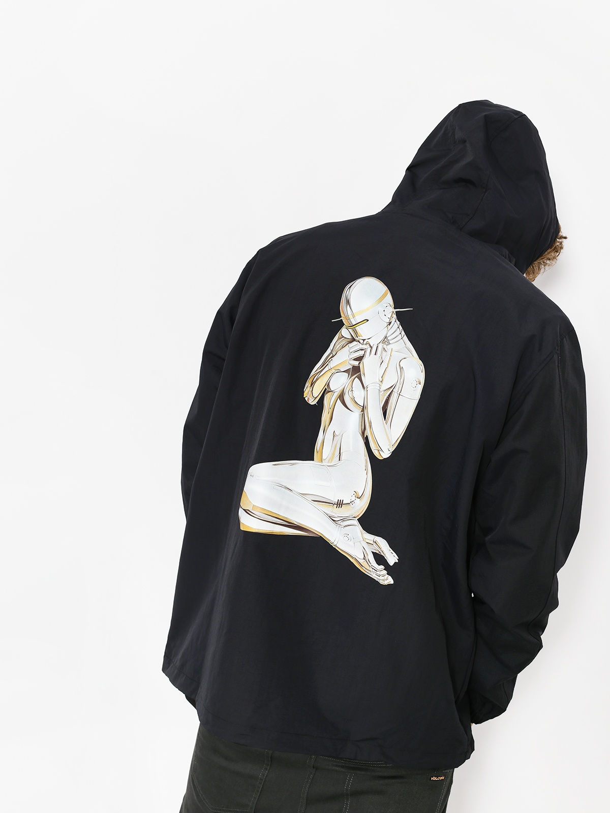 Bunda HUF Huf X Sorayama Ankorak (black)