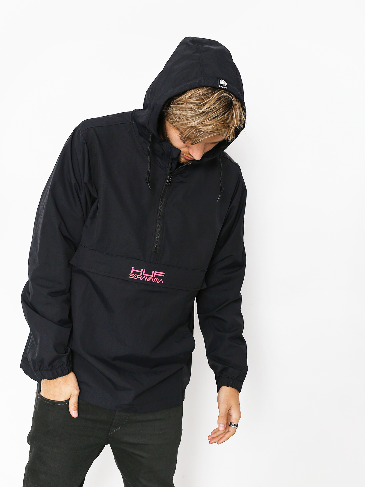 Bunda HUF Huf X Sorayama Ankorak (black)