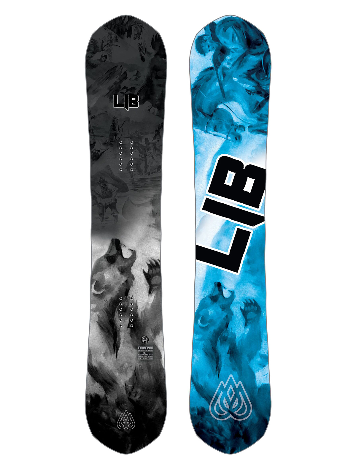 Pánská Snowboard Lib Tech T-Rice Pro Hp C2 Pointy (grey/multi)