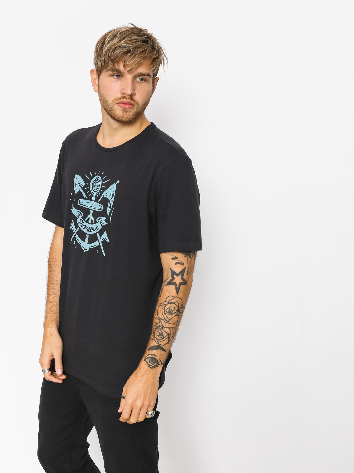 Tričko Element Pioneers (off black)