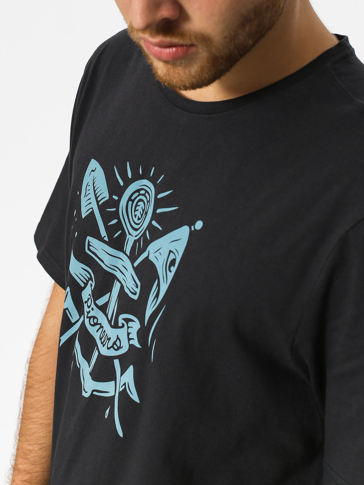 Tričko Element Pioneers (off black)