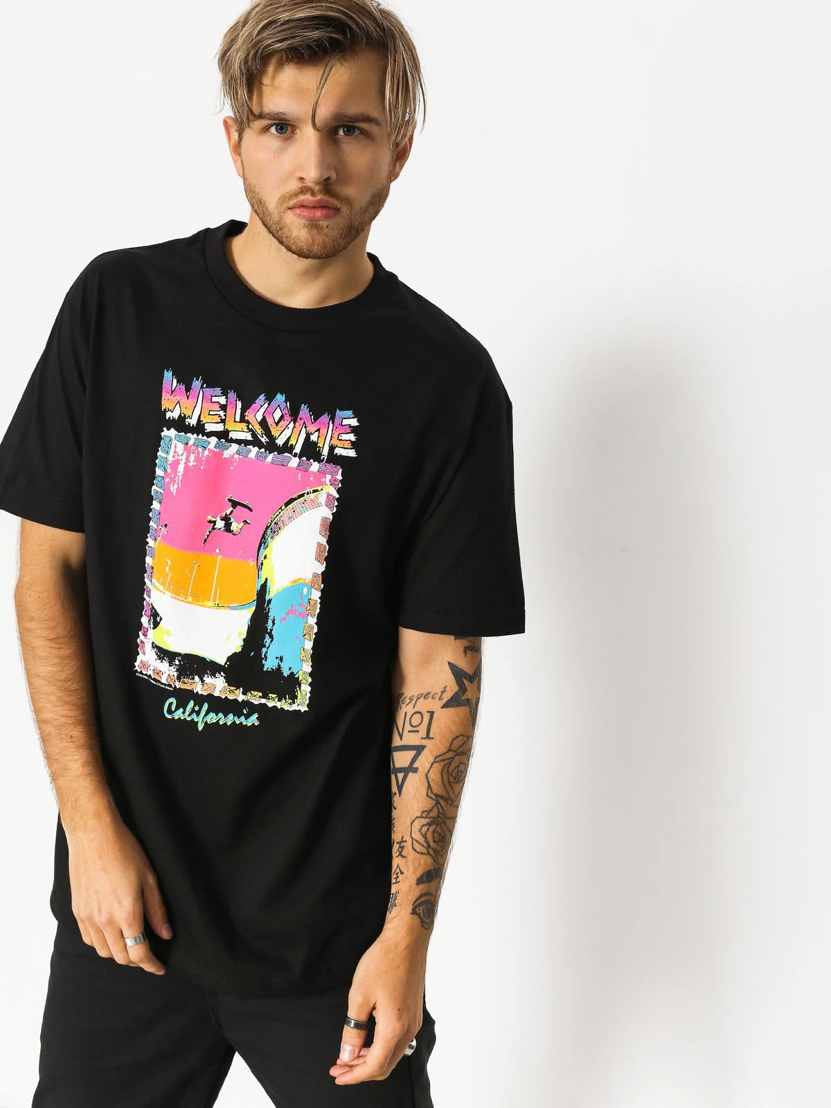 Tričko Welcome Fastplant (black)