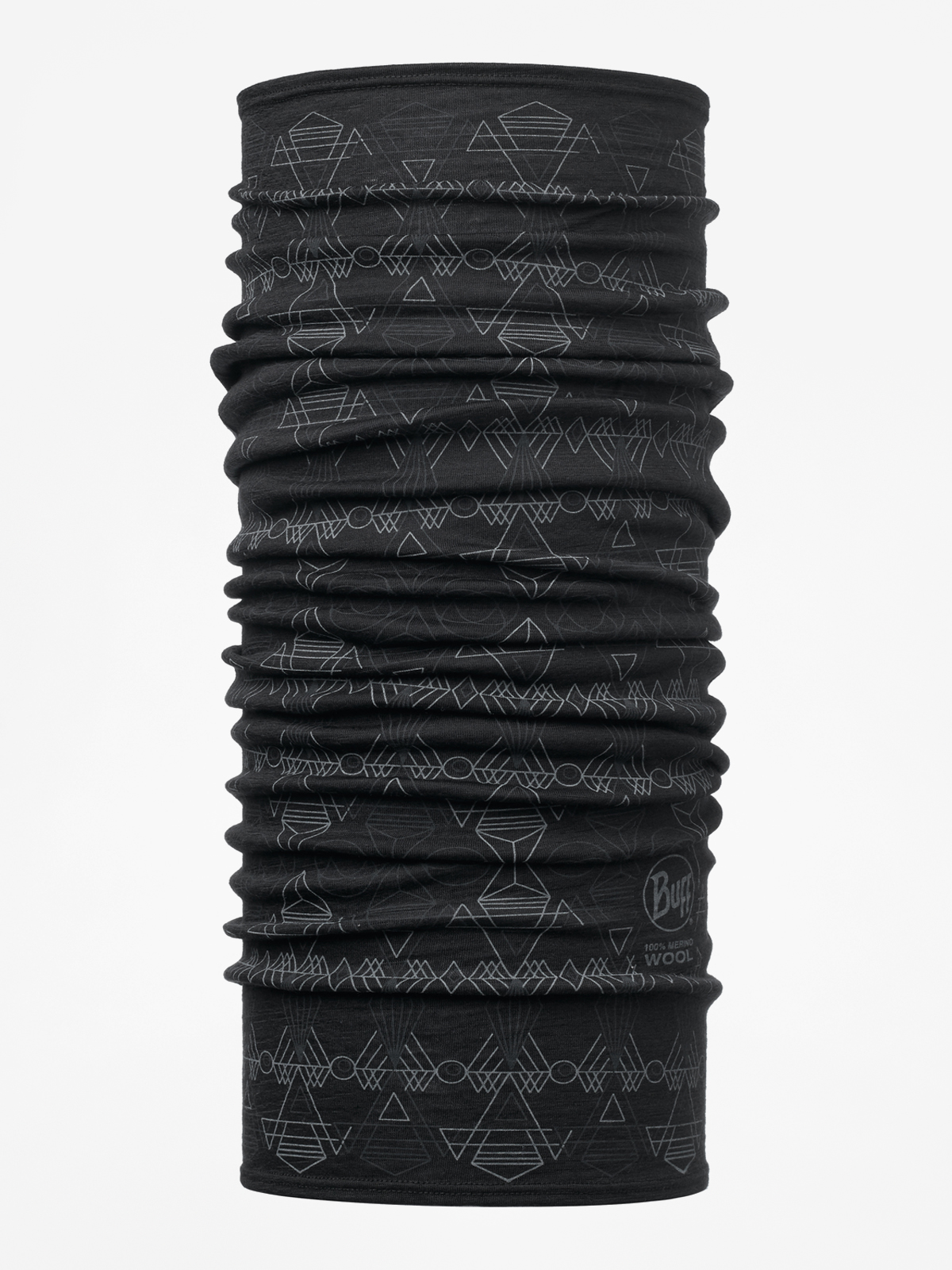 Šátek Buff Lightweight Merino Wool (dagger black)