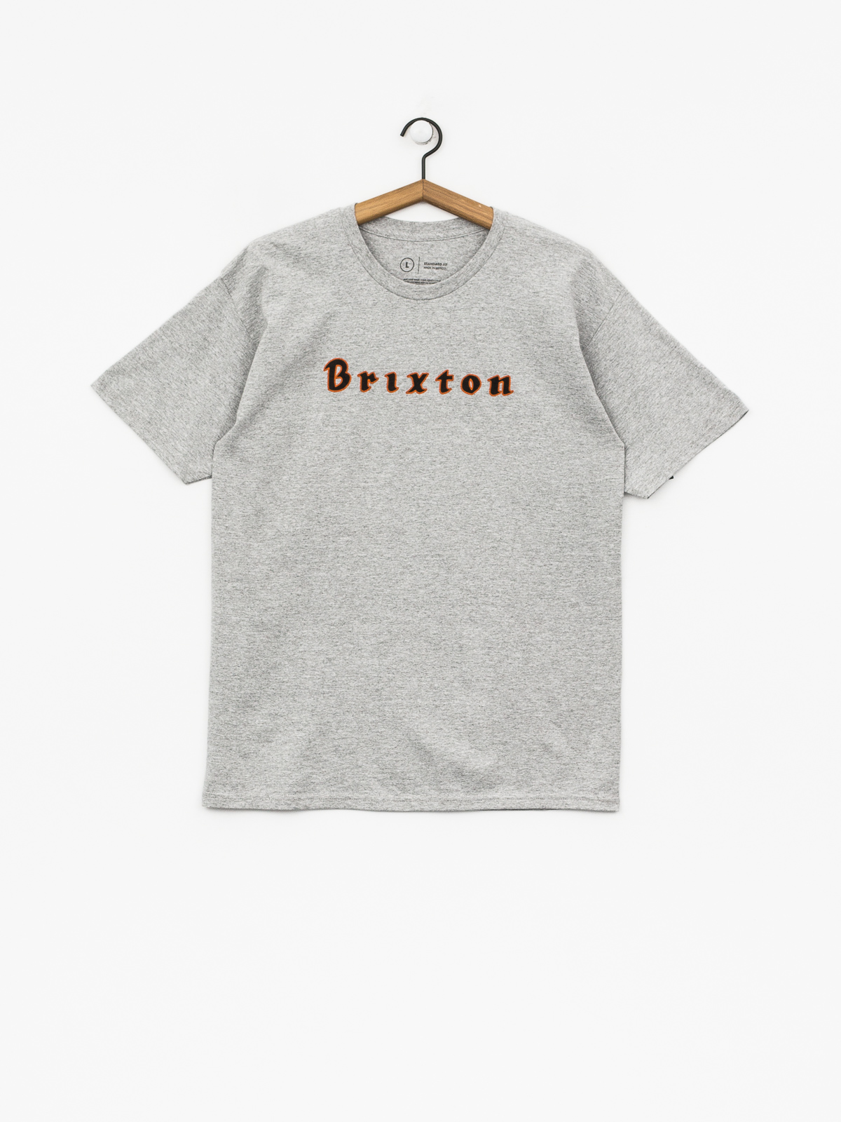 Tričko Brixton Proxy Stt (heather grey)