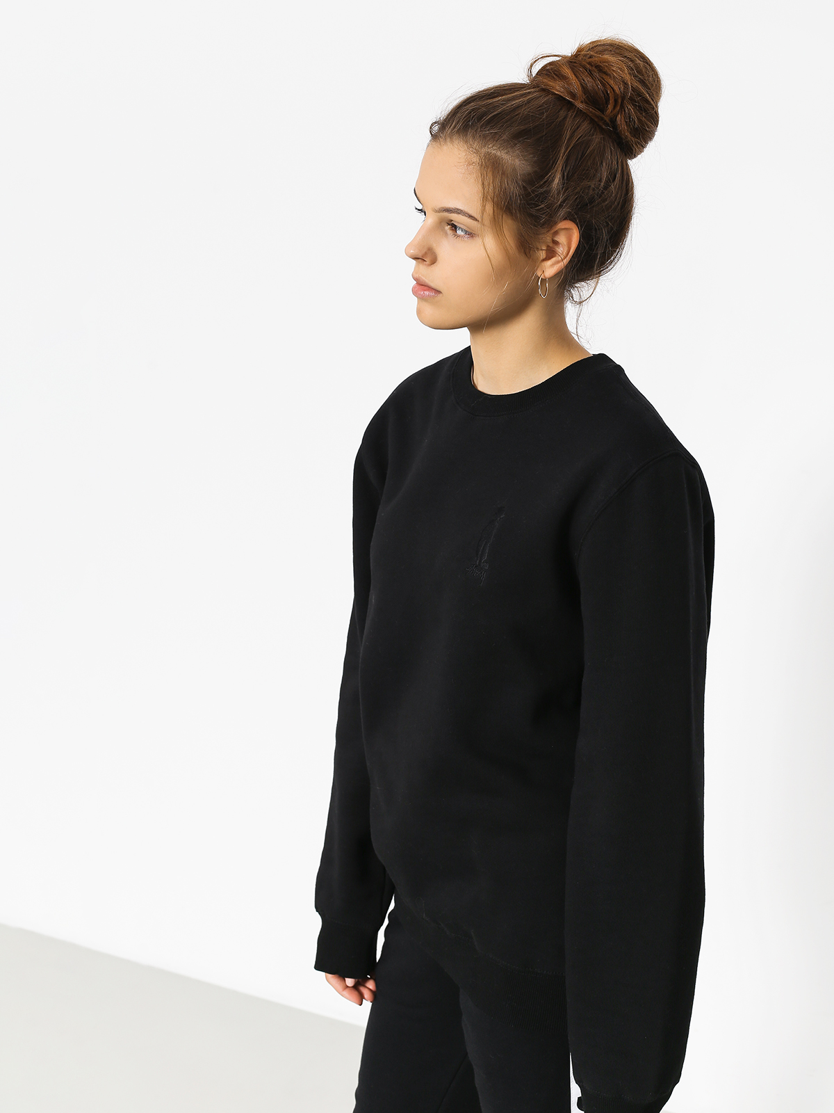 Mikina Stussy Raggamon Wmn (black)