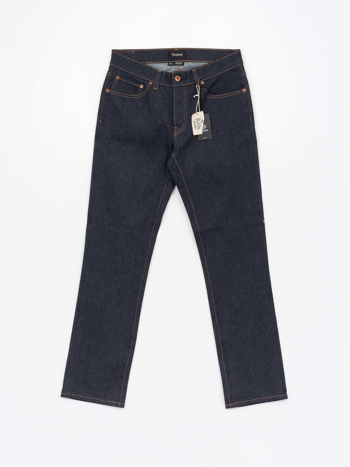 Kalhoty Brixton Reserve 5 Pkt Denim (raw indigo)