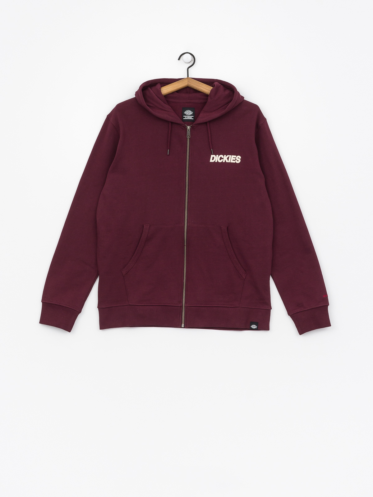Mikina s kapucí Dickies Keswick HD (maroon)