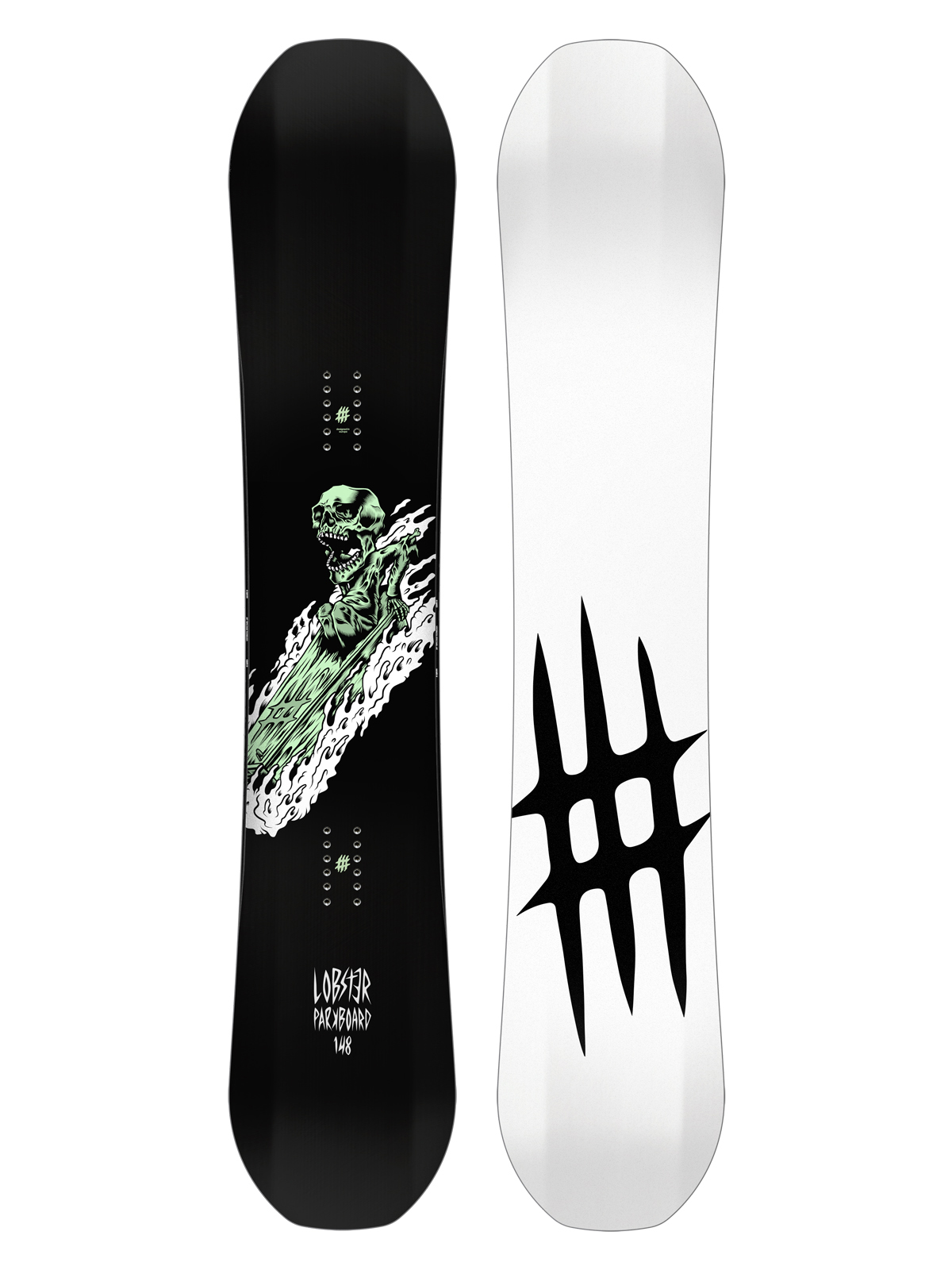 Pánská Snowboard Lobster Park (white/black)
