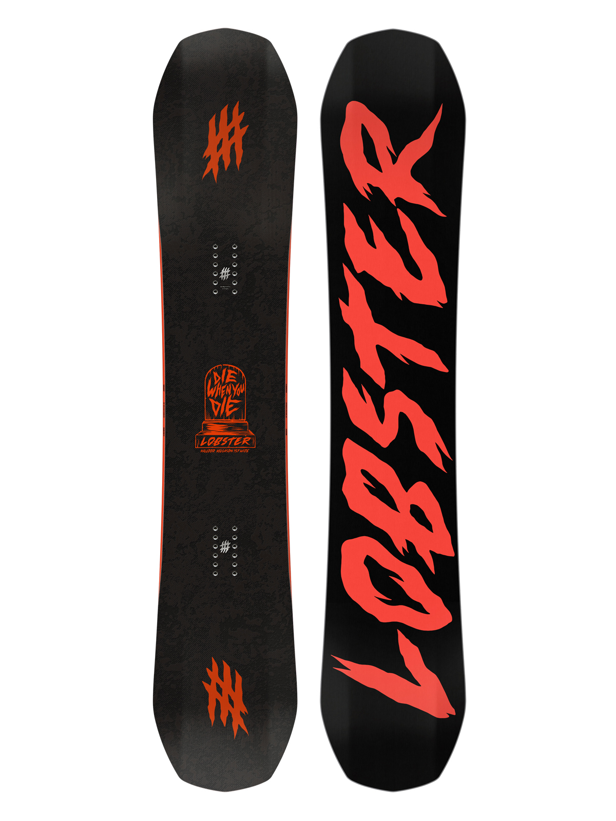 Pánská Snowboard Lobster Halldor Pro (black/red)