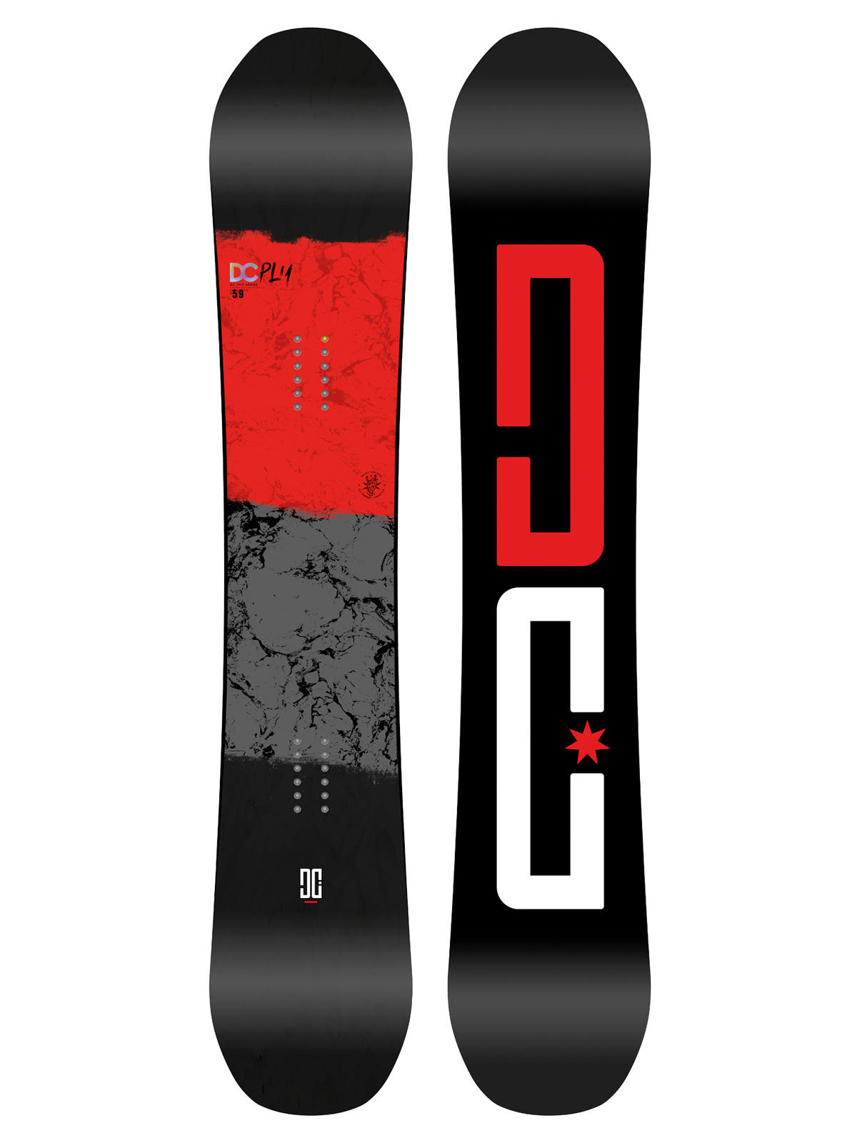 Pánská Snowboard DC Ply (black)
