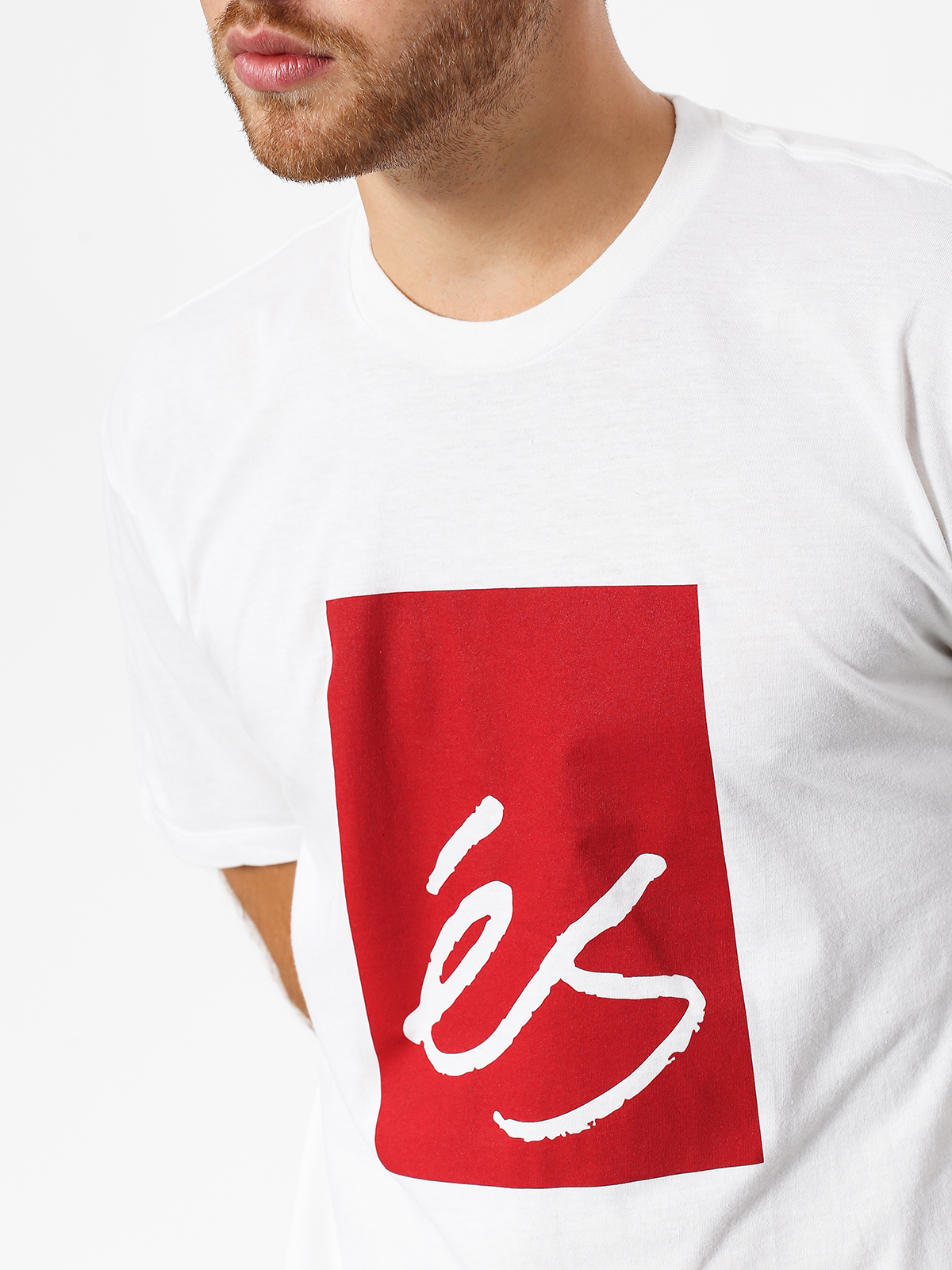 Tričko eS Main Block (white)