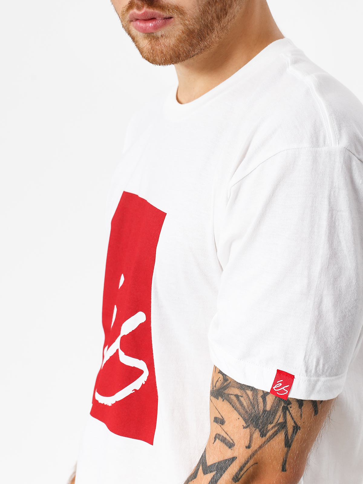 Tričko eS Main Block (white)