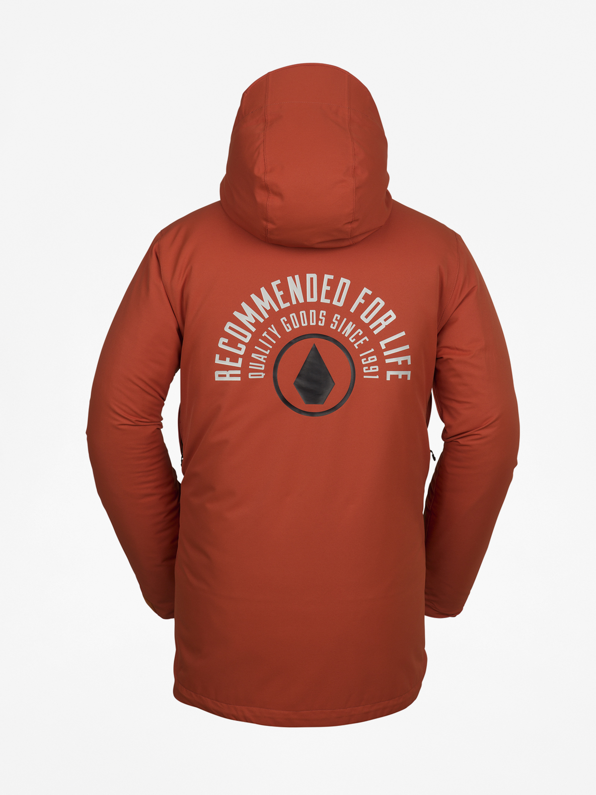 Pánská Snowboardová bunda Volcom Analyzer Ins (bor)