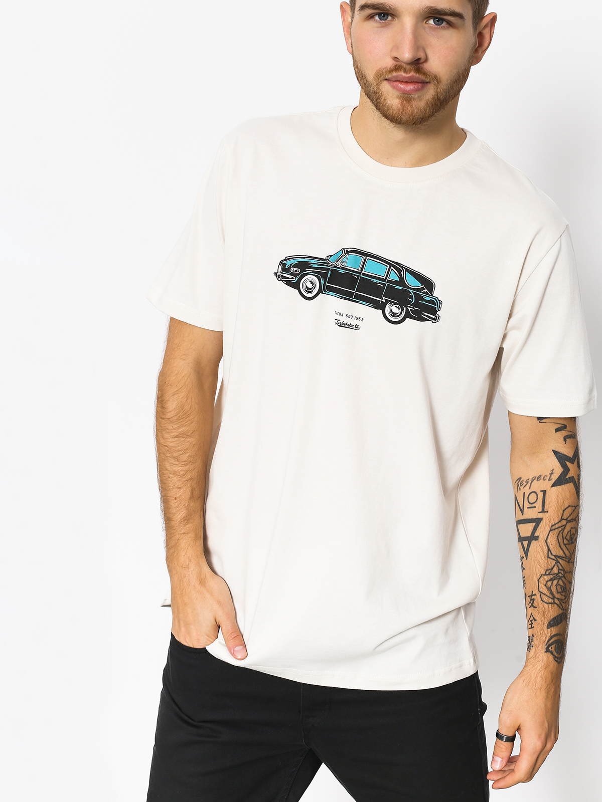 Tričko Turbokolor Tatra 58 (ecru)