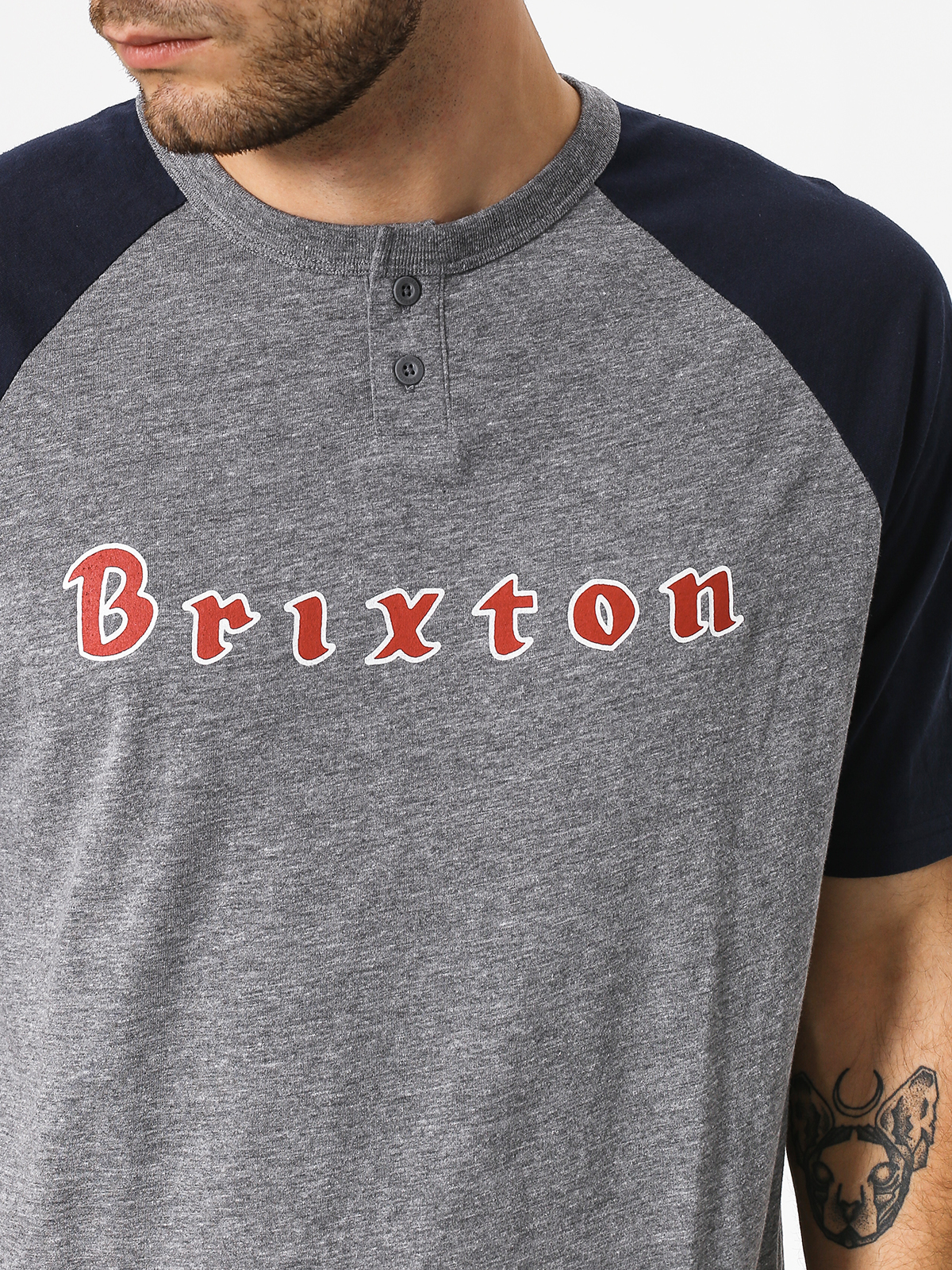 Tričko Brixton Proxy III Hnly (heather grey)