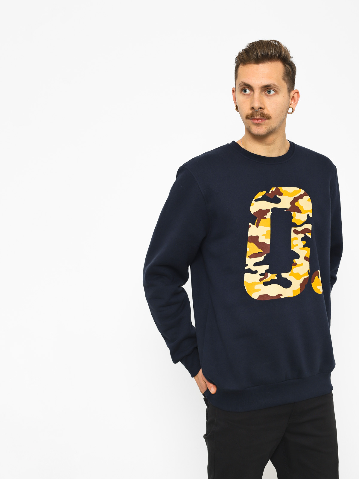 Mikina Prosto Omash Crewneck (dark navy)