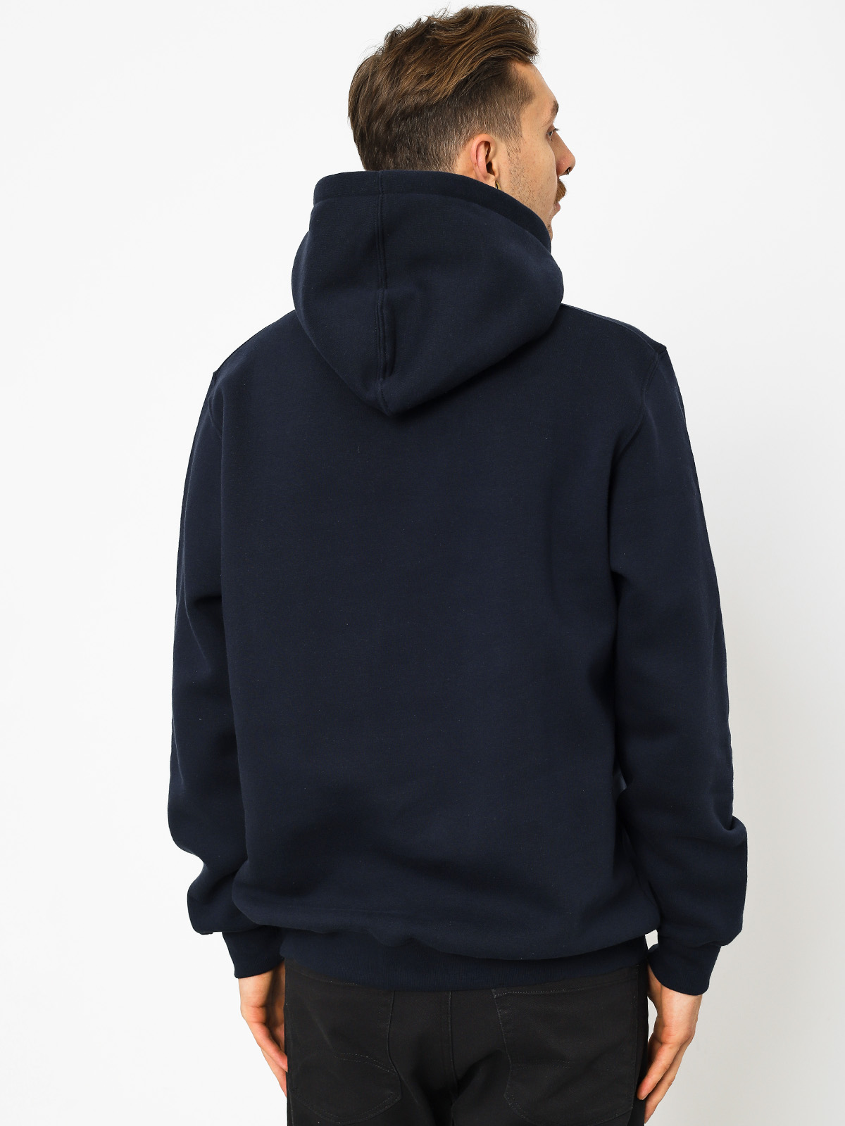 Mikina s kapucí Prosto Defo HD (dark navy)