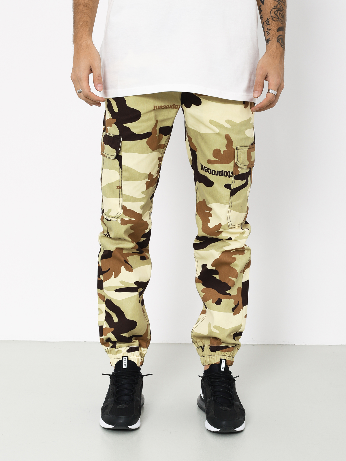 Kalhoty Stoprocent New Army Joggers (camo desert)